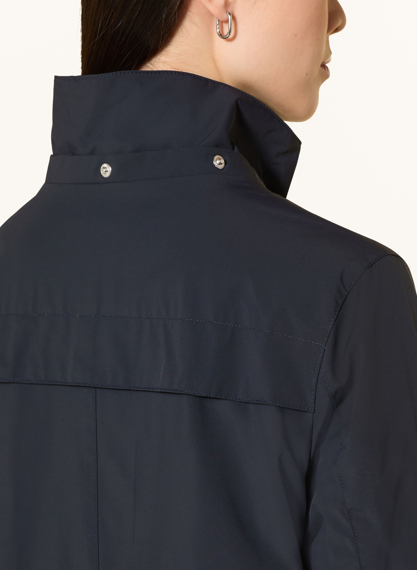 FUCHS SCHMITT imperméable: BLEU FONCÉ