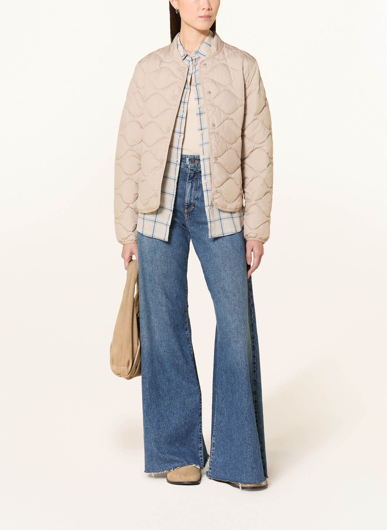 FUCHS SCHMITT veste matelassée: BEIGE