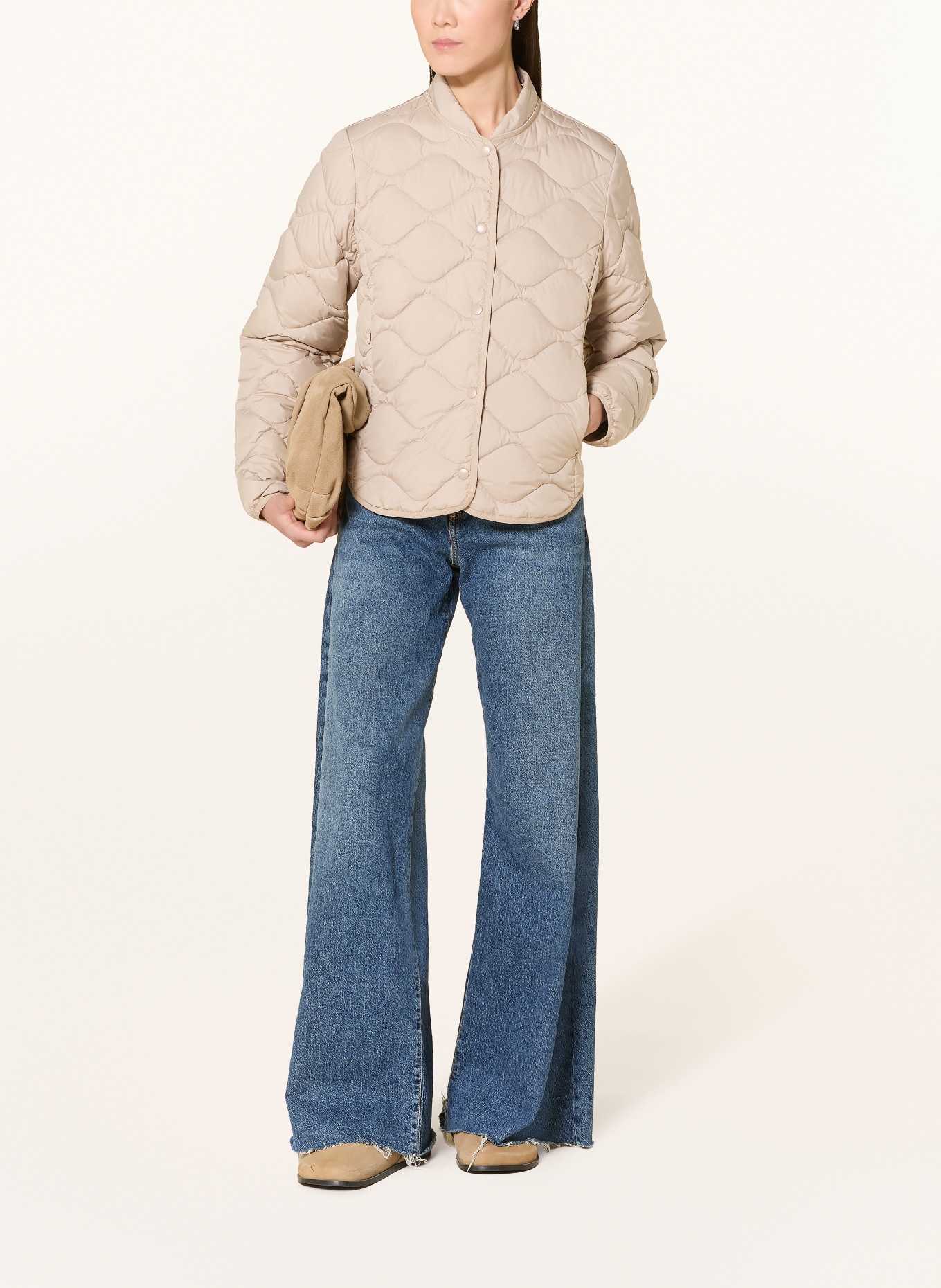 FUCHS SCHMITT veste matelassée: BEIGE