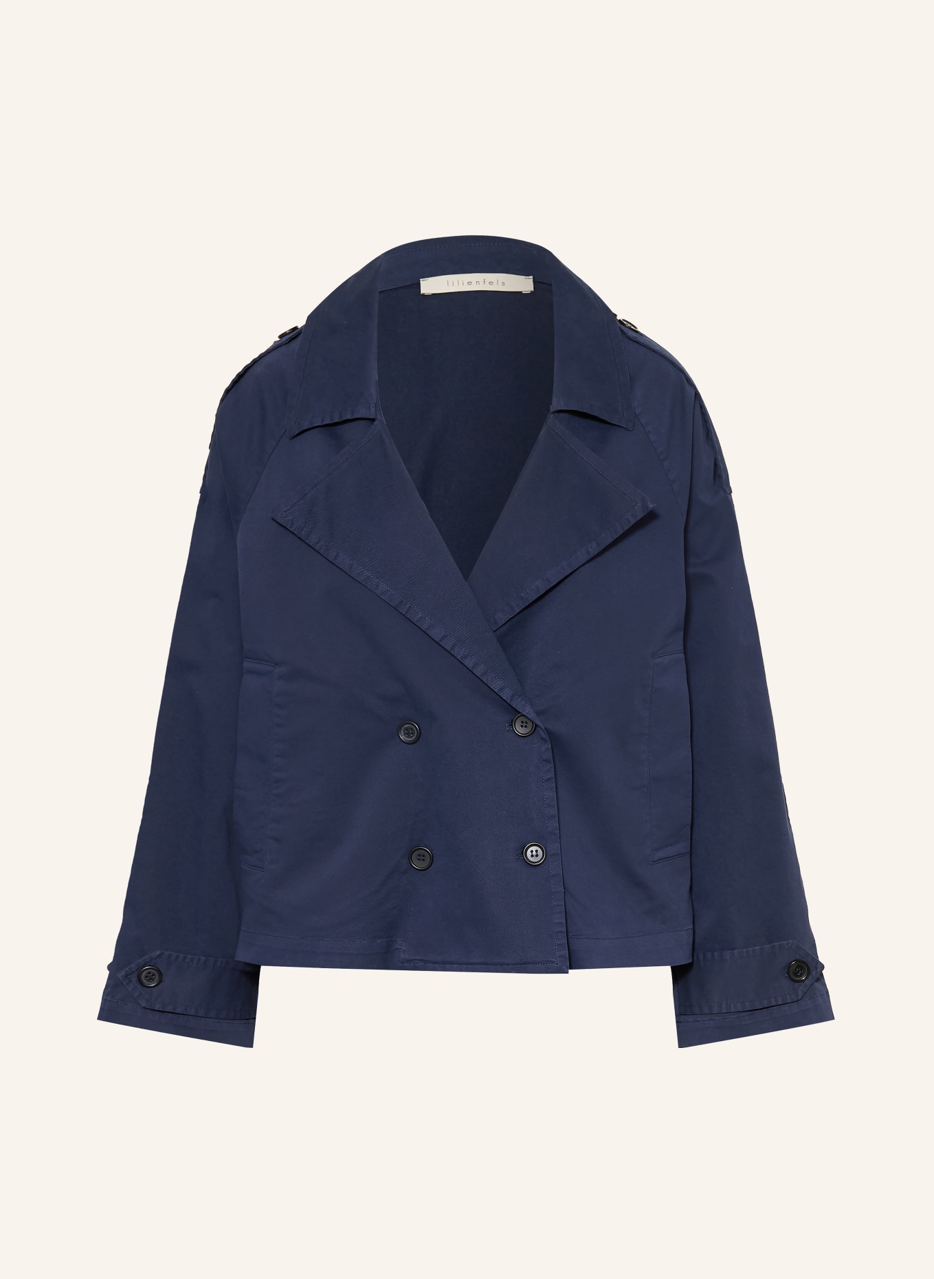 lilienfels trench coat: DARK BLUE
