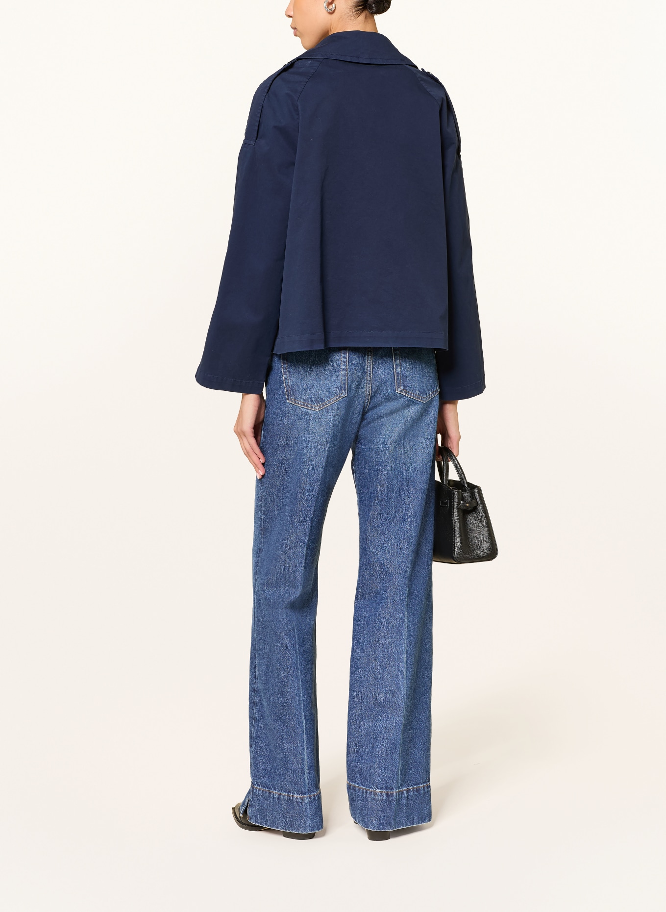 lilienfels trench coat: DARK BLUE