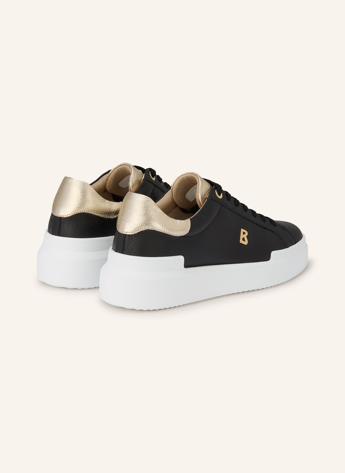 BOGNER HOLLYWOOD 20 F sneakers: BLACK / GOLD