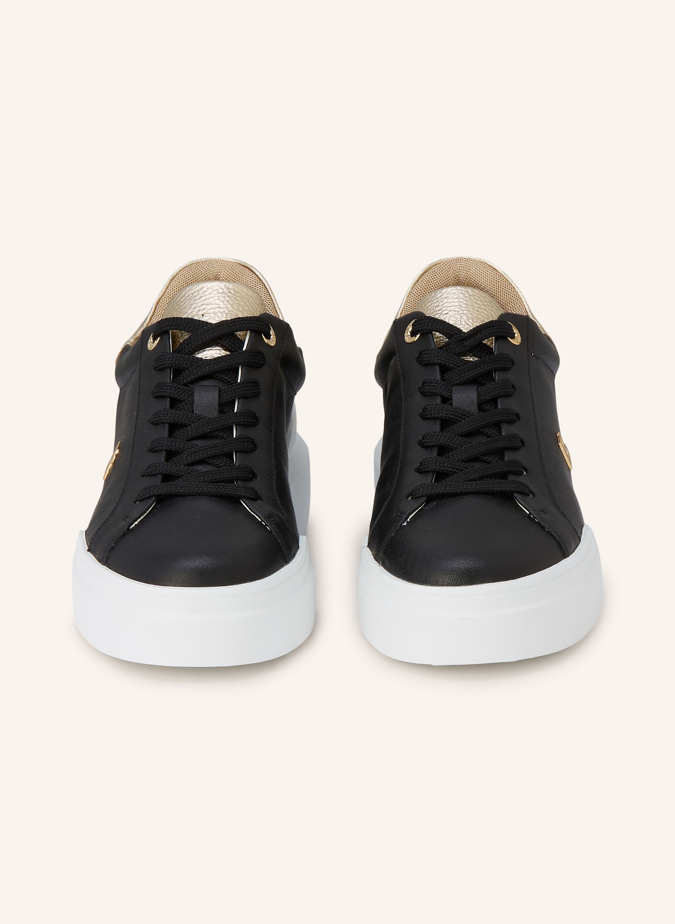 BOGNER HOLLYWOOD 20 F sneakers: BLACK / GOLD