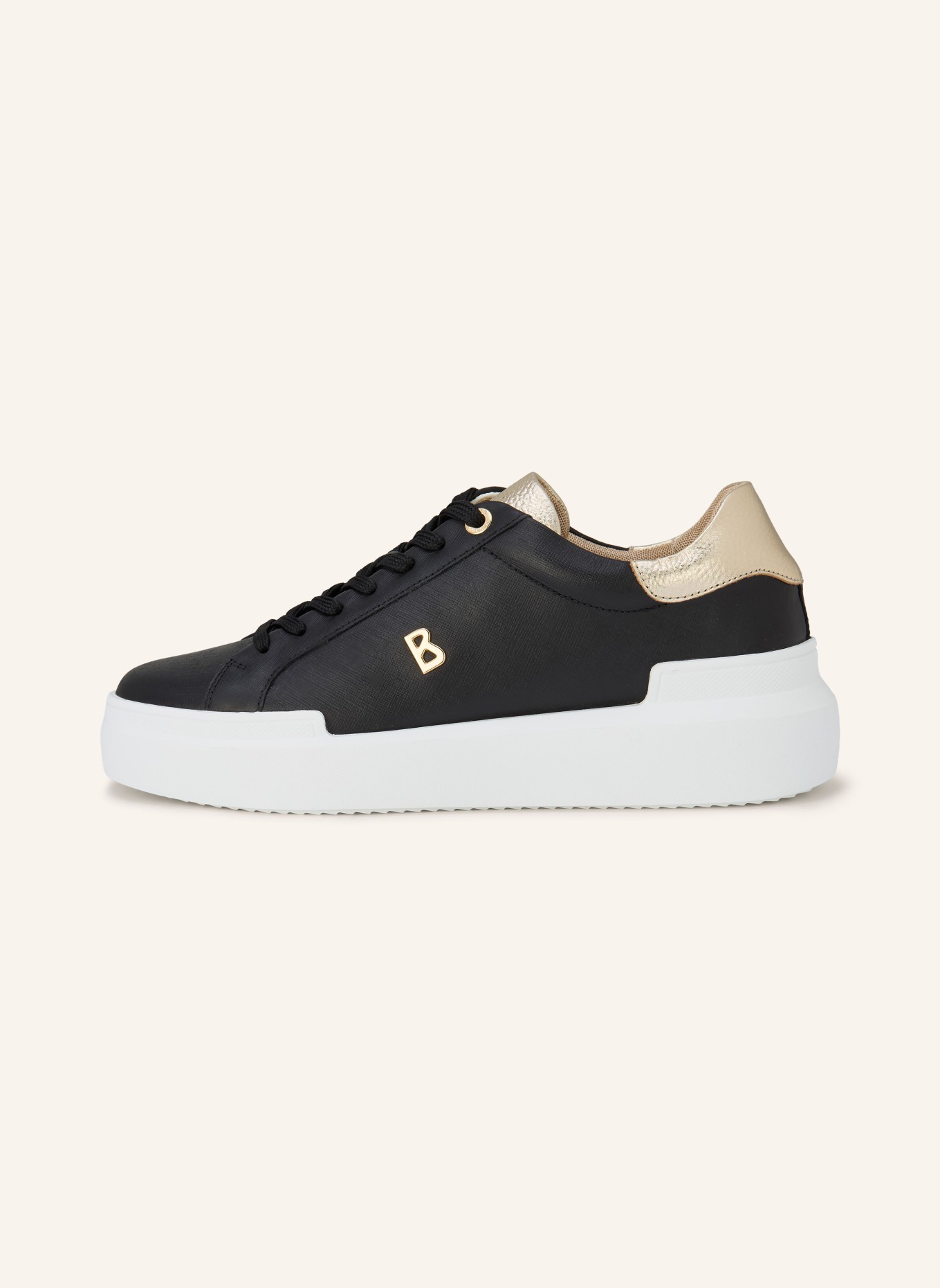 BOGNER HOLLYWOOD 20 F sneakers: BLACK / GOLD