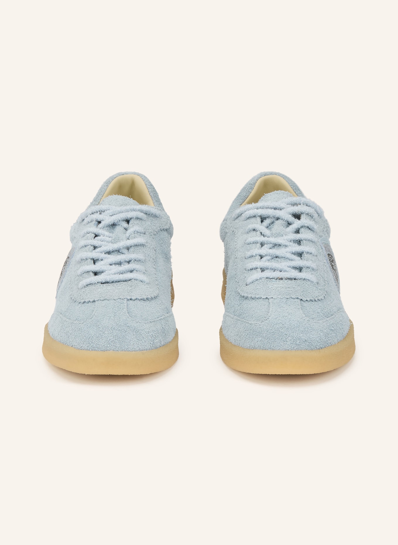 Blauer AURORA sneakers with gemstones: LIGHT BLUE