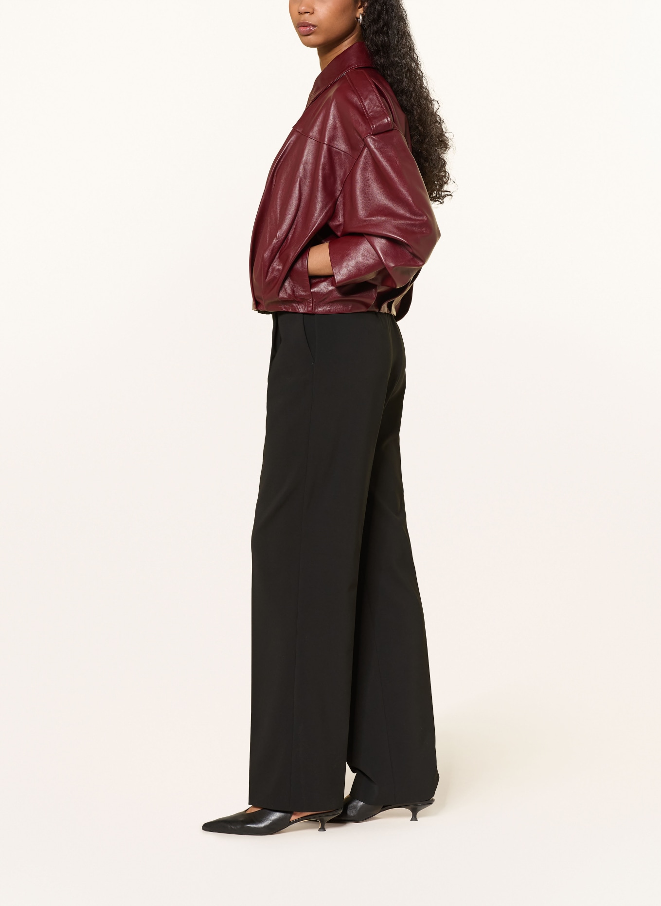 ROSSI Kalhoty Marlene NOMY: ČERNÁ