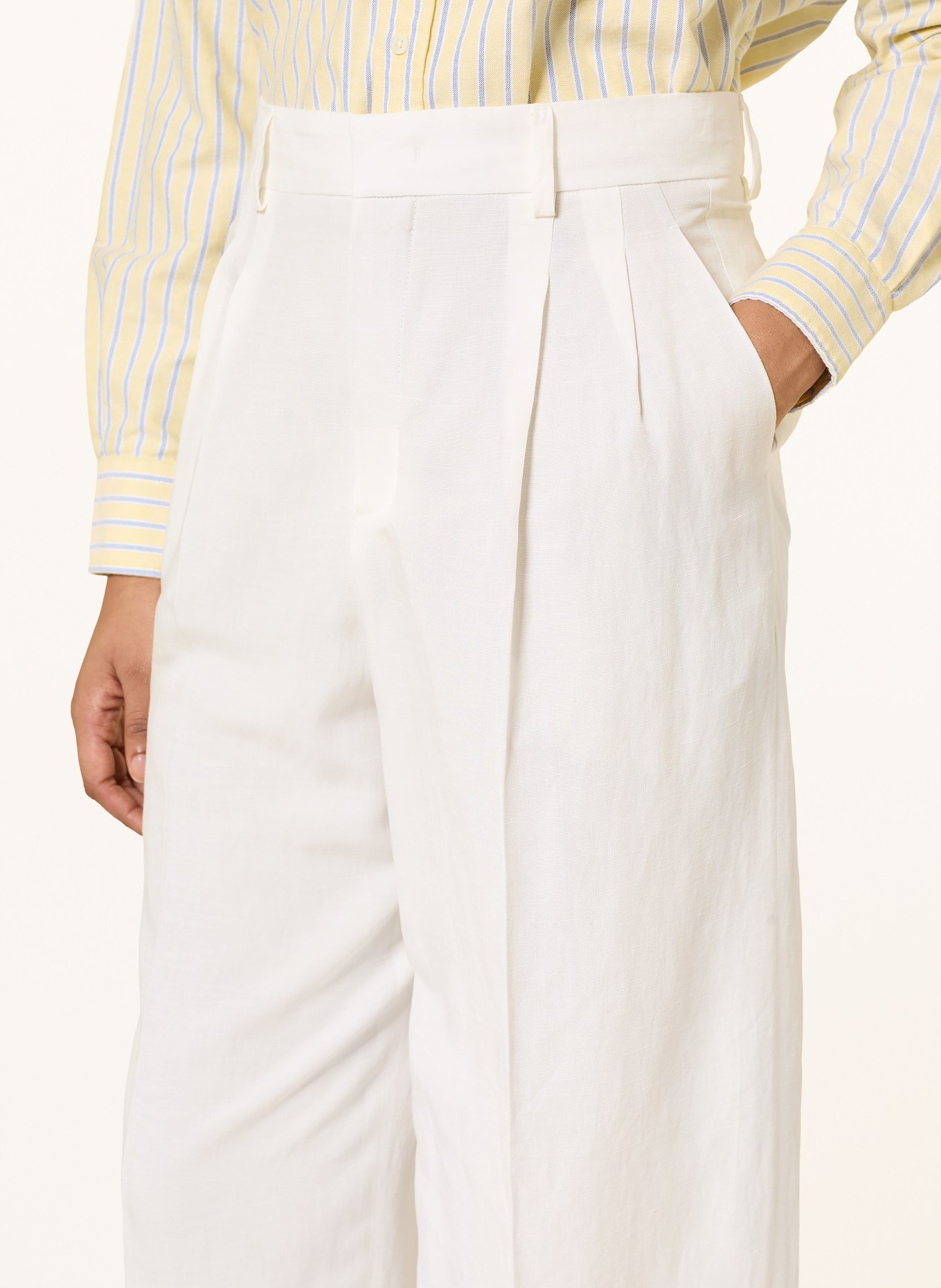 ROSSI Culotte NOA s lnem: KRÉMOVÁ