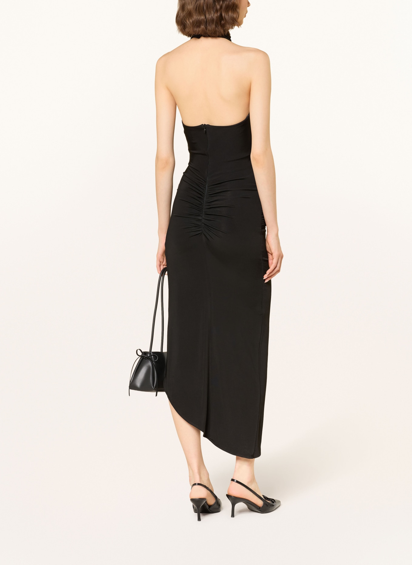 UNDRESS CODE Koktejlové šaty DREAMLIKE z jersey: ČERNÁ