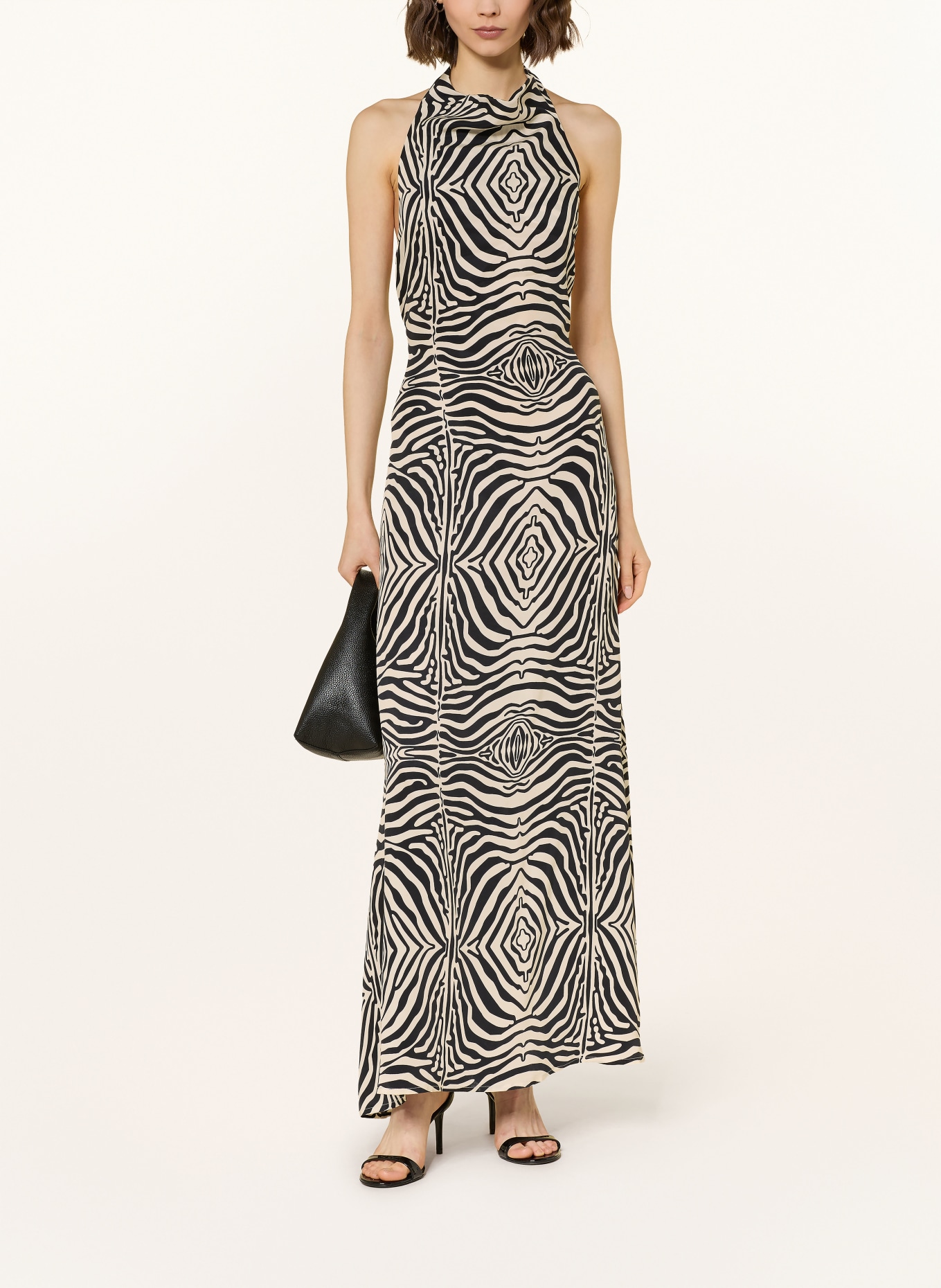 UNDRESS CODE Šaty ISSA: ČERNÁ / REŽNÁ