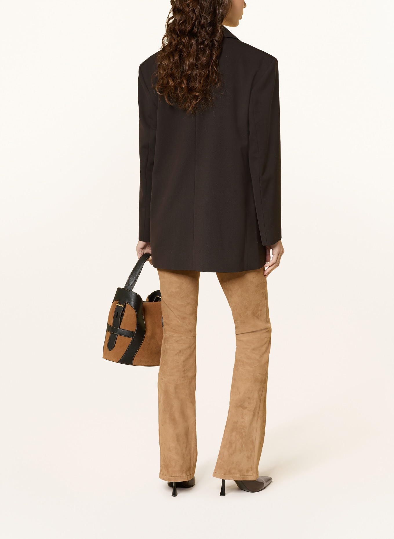 ARMA Kožené kalhoty LUCIA: KOŇAKOVÁ