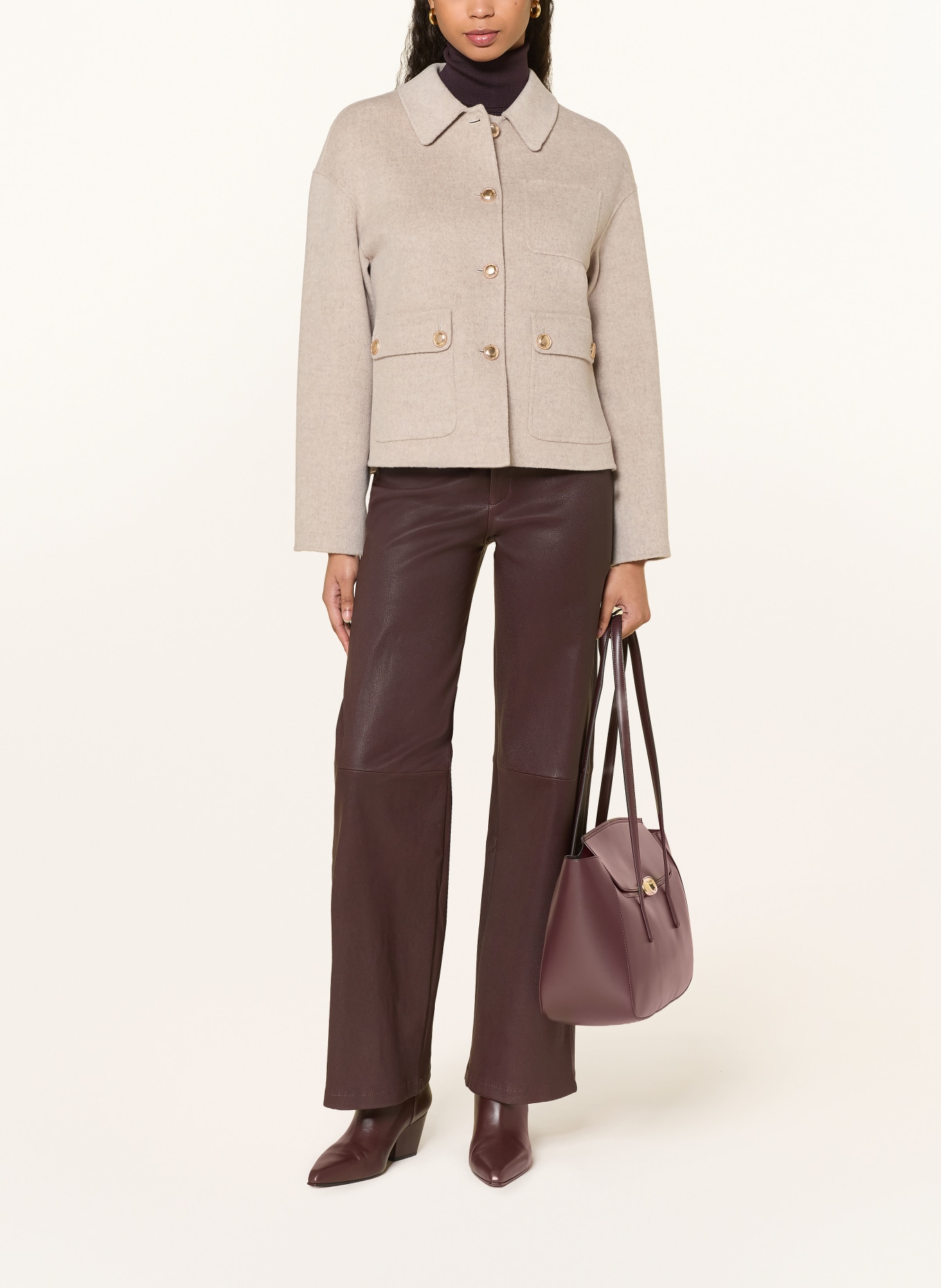 ARMA kabátová bunda: BÉŽOVÁ