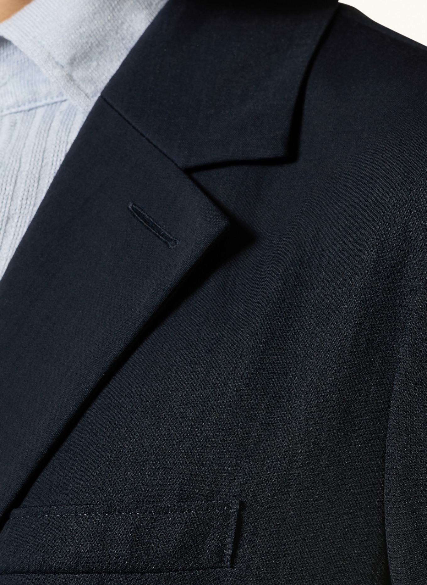 HARRIS WHARF LONDON Anzugssakko RAYON Slim Fit: YF07 NAVY BLUE