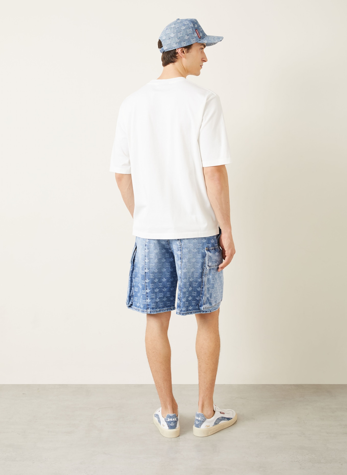 DSQUARED2 szorty jeansowe: 470 NAVY BLUE