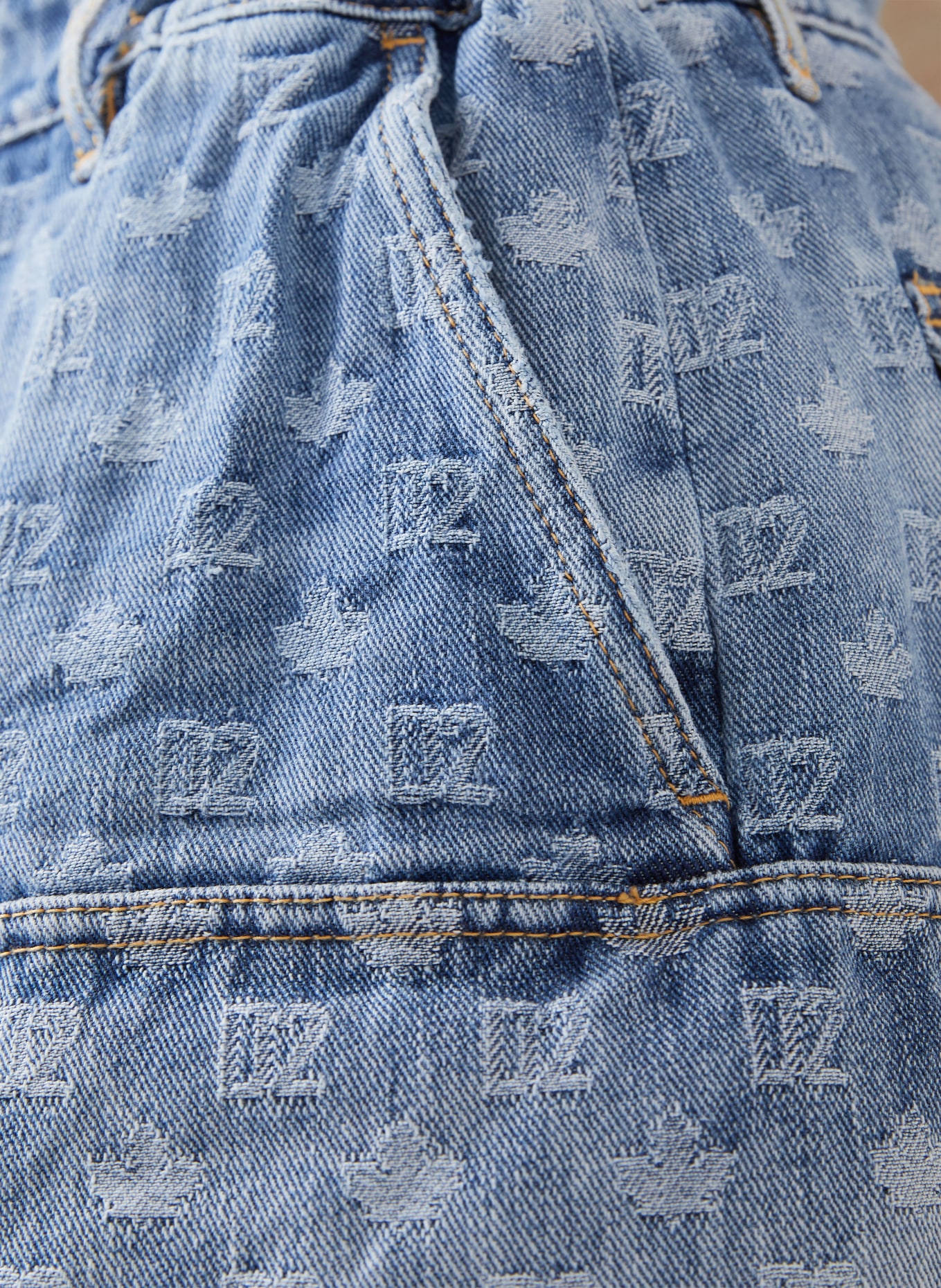 DSQUARED2 szorty jeansowe: 470 NAVY BLUE