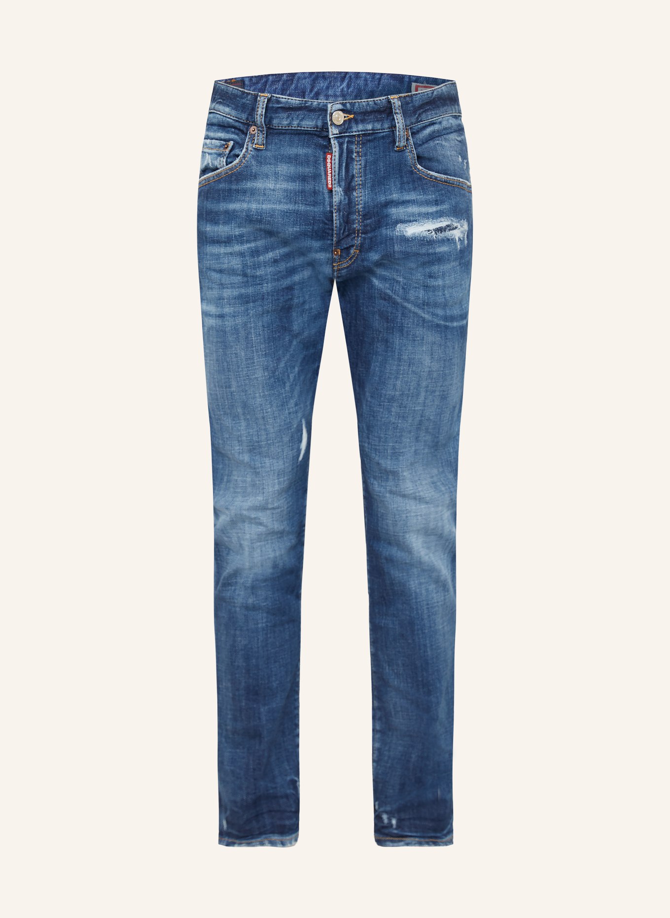 DSQUARED2 Destroyed Jeans SKATER Slim Fit: 470 COL. 470