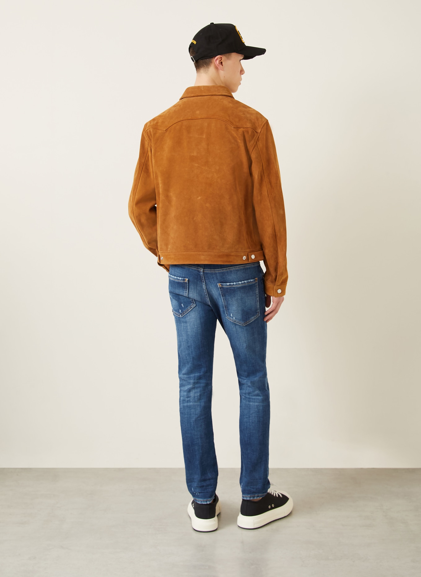 DSQUARED2 Destroyed Jeans SKATER Slim Fit: 470 COL. 470