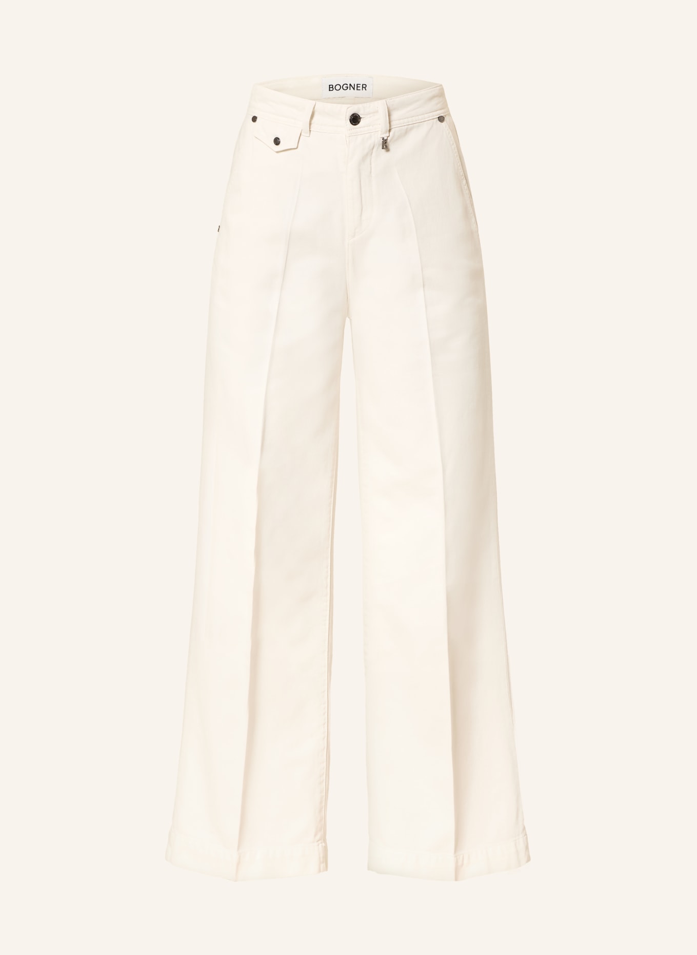 BOGNER Džíny s širokými nohavicemi RICA: 133 EGGSHELL