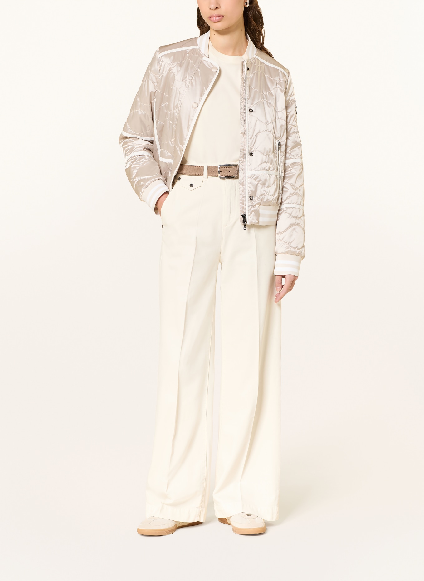 BOGNER Džíny s širokými nohavicemi RICA: 133 EGGSHELL