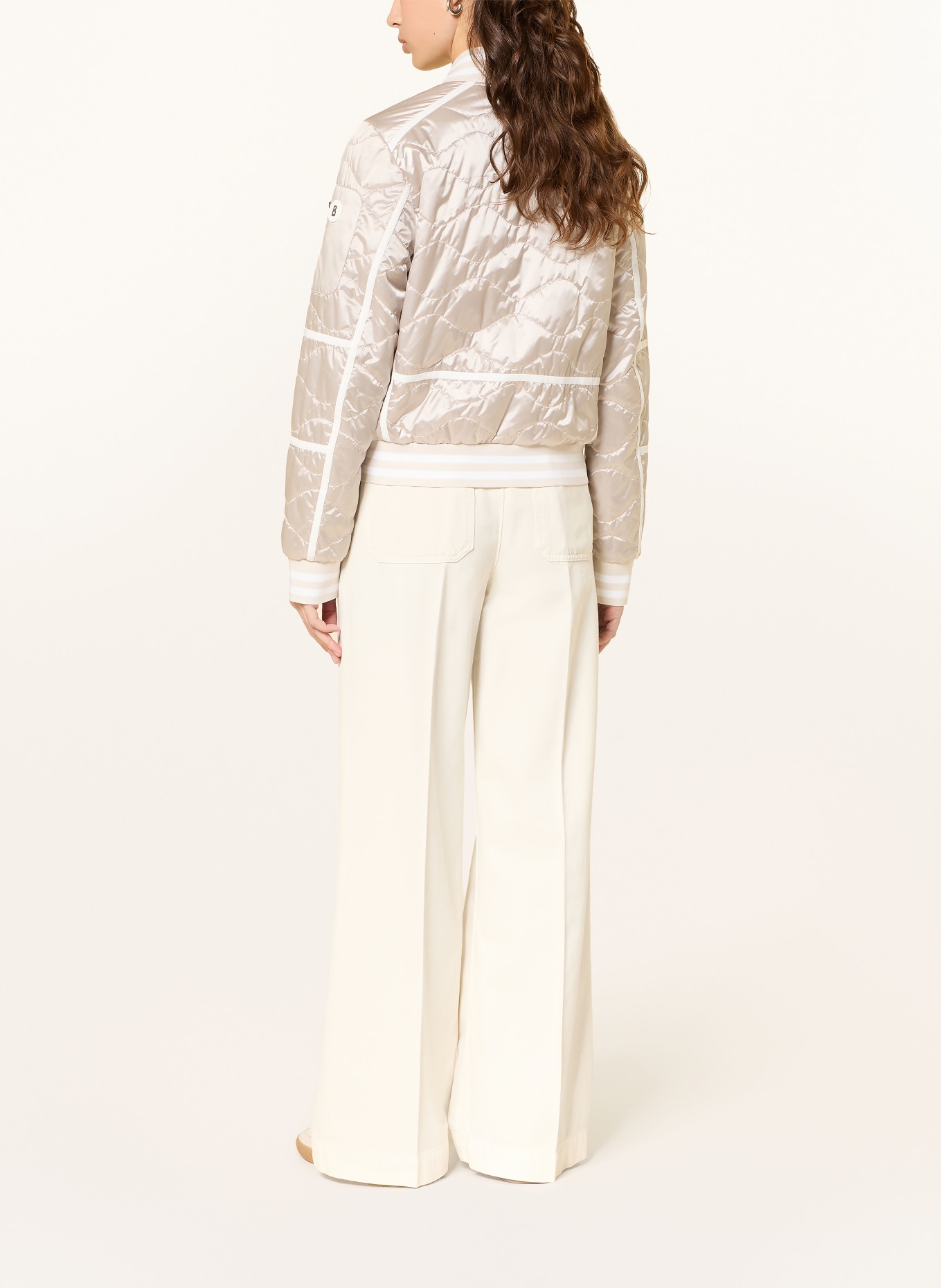 BOGNER Džíny s širokými nohavicemi RICA: 133 EGGSHELL