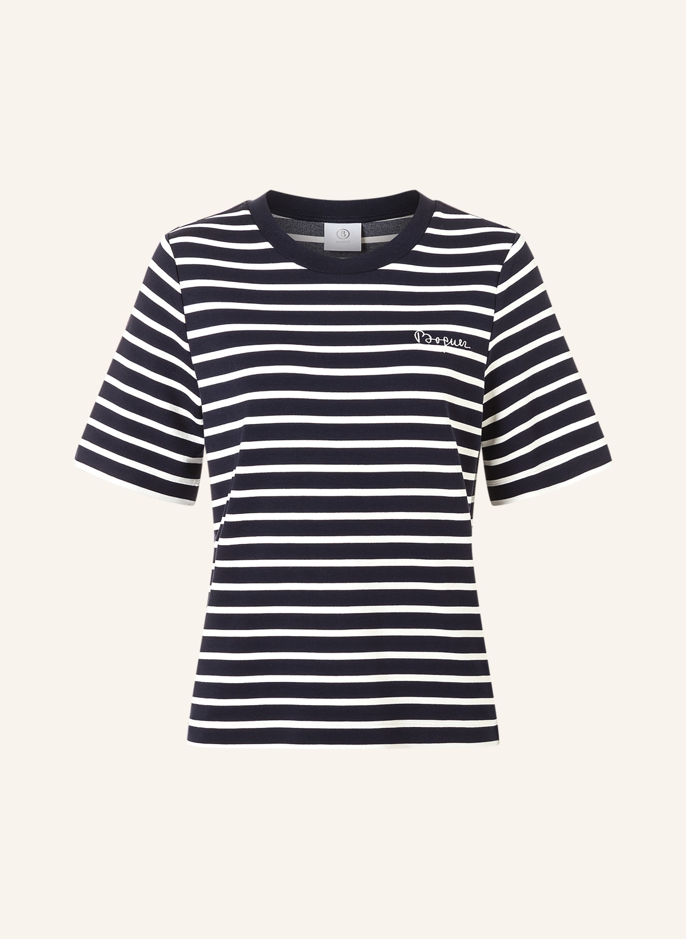 BOGNER Tričko RACHEL: TMAVĚ MODRÁ / BÍLÁ