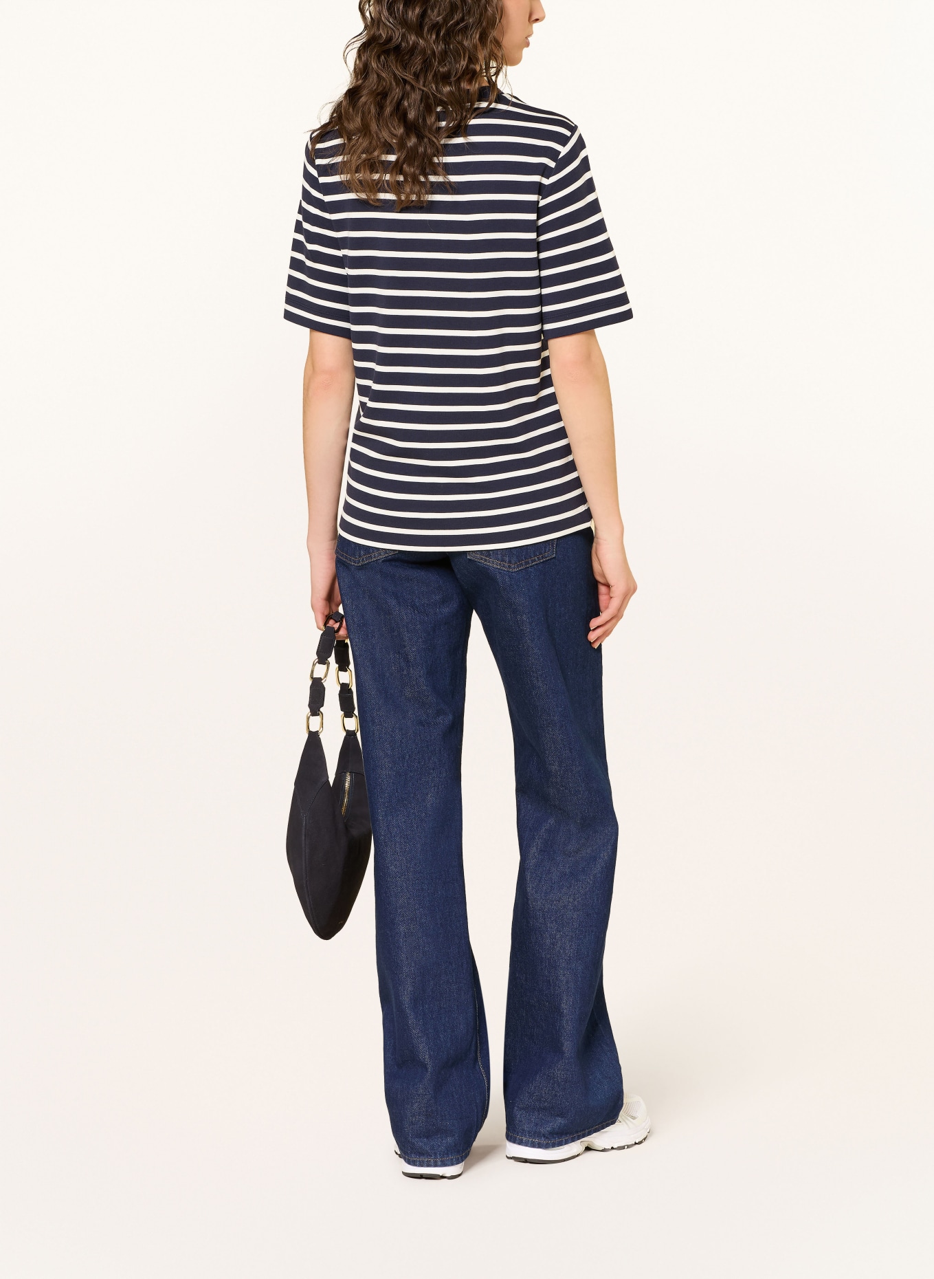 BOGNER Tričko RACHEL: TMAVĚ MODRÁ / BÍLÁ