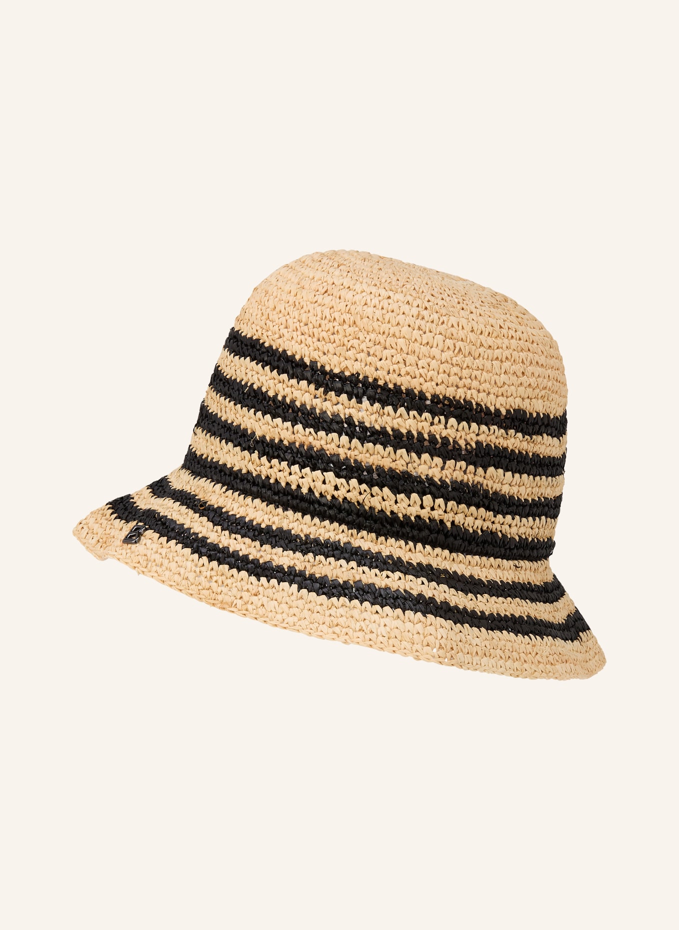 BOGNER MOMO Bucket Hat: LIGHT BROWN / BLACK