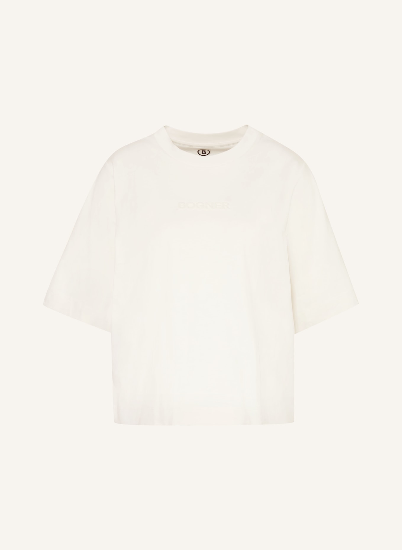 BOGNER Oversized tričko DOROTHY: KRÉMOVÁ