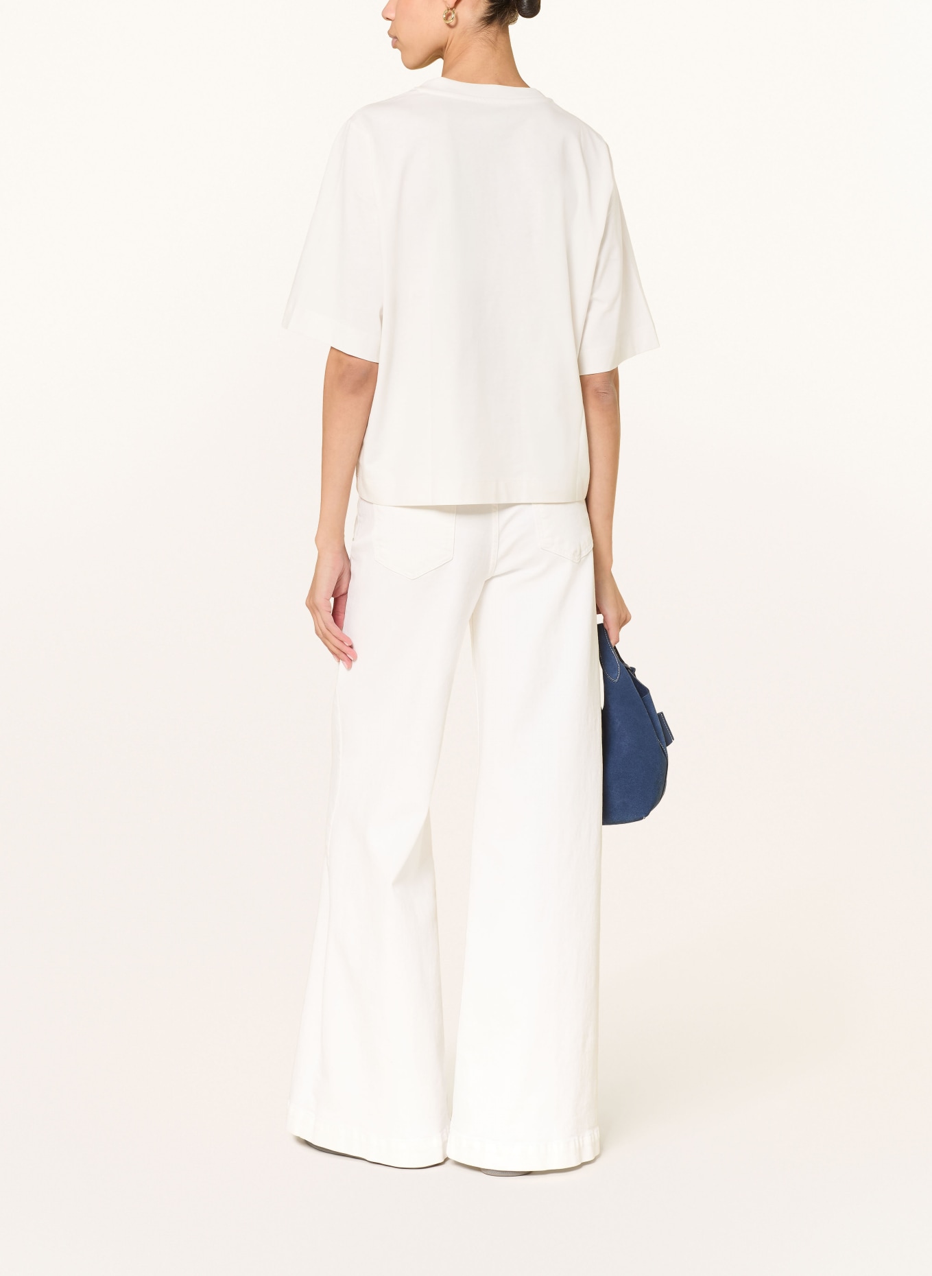 BOGNER Oversized tričko DOROTHY: KRÉMOVÁ