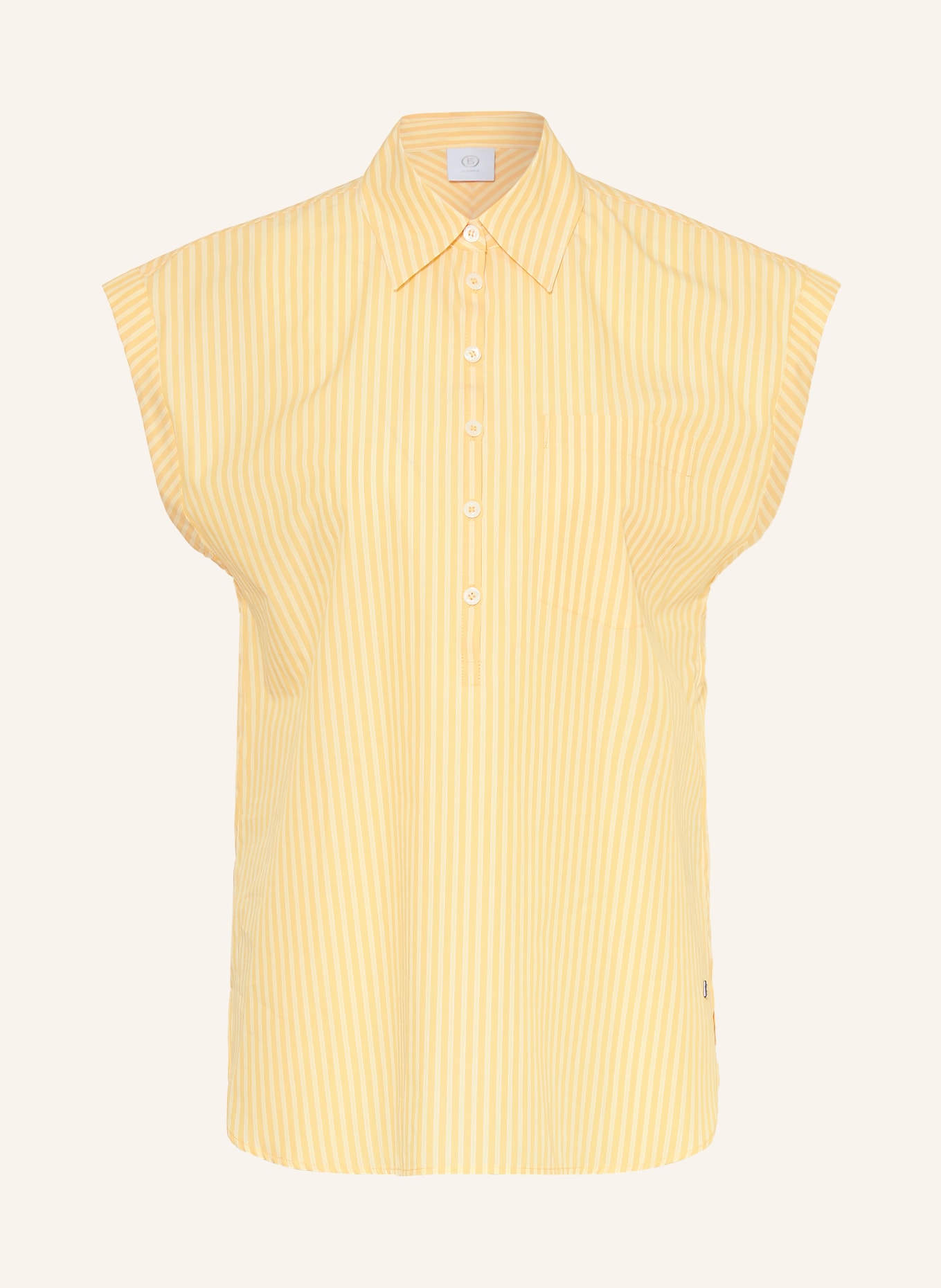 BOGNER Blusenshirt: GELB / HELLGELB