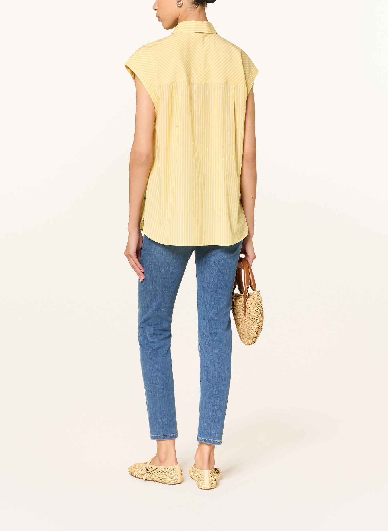 BOGNER Blusenshirt: GELB / HELLGELB