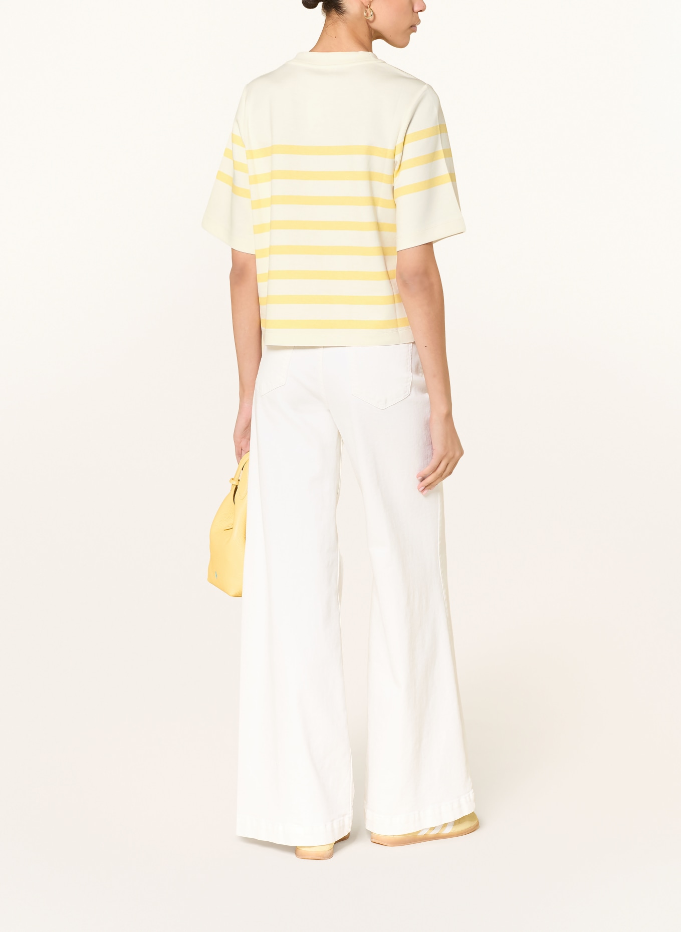 BOGNER Oversized tričko STACEY: REŽNÁ / TMAVĚ ŽLUTÁ