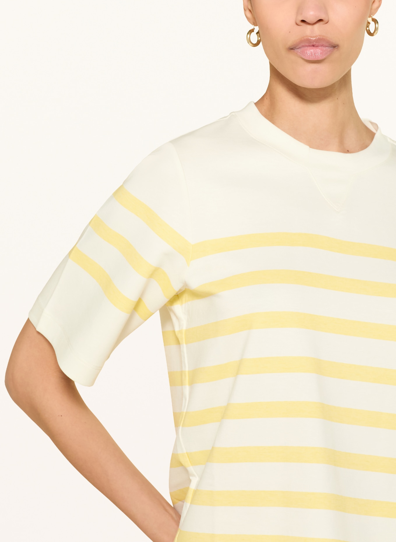 BOGNER Oversized tričko STACEY: REŽNÁ / TMAVĚ ŽLUTÁ