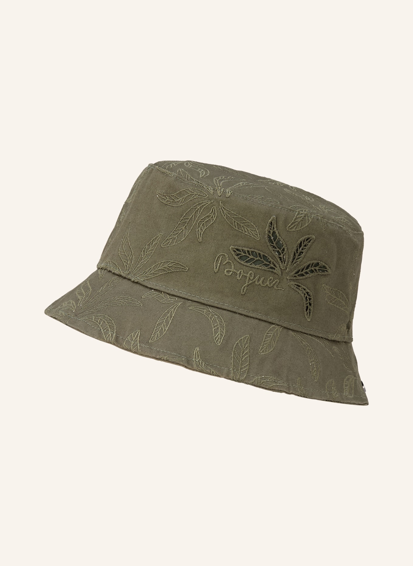 BOGNER Bucket Hat: OLIVE