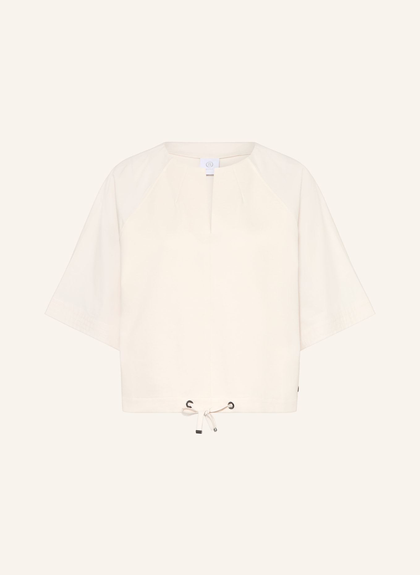 BOGNER Blusenshirt PAGE mit 3/4-Arm: ECRU
