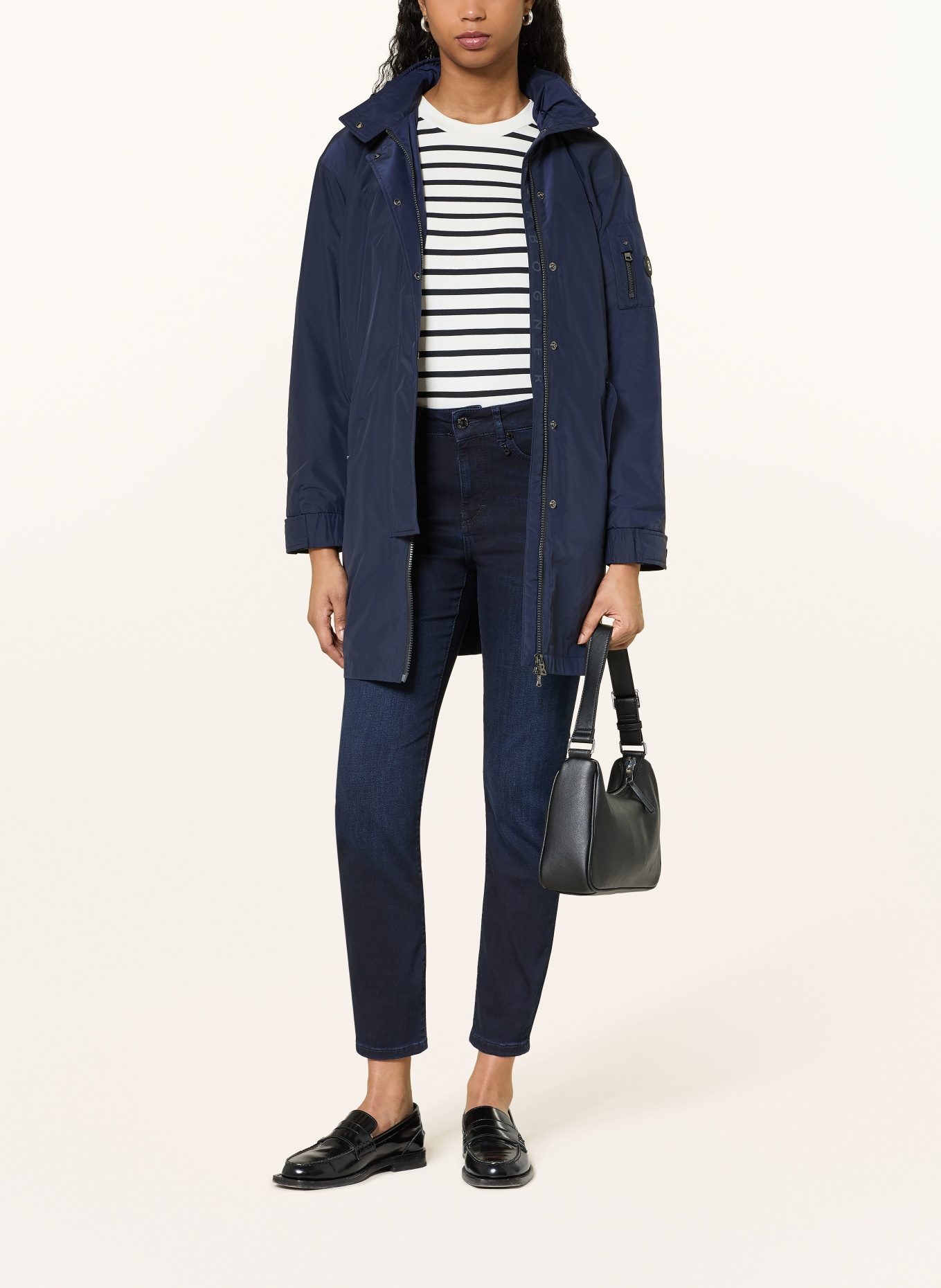 BOGNER Úzké džíny JULIE: 431 dark blue