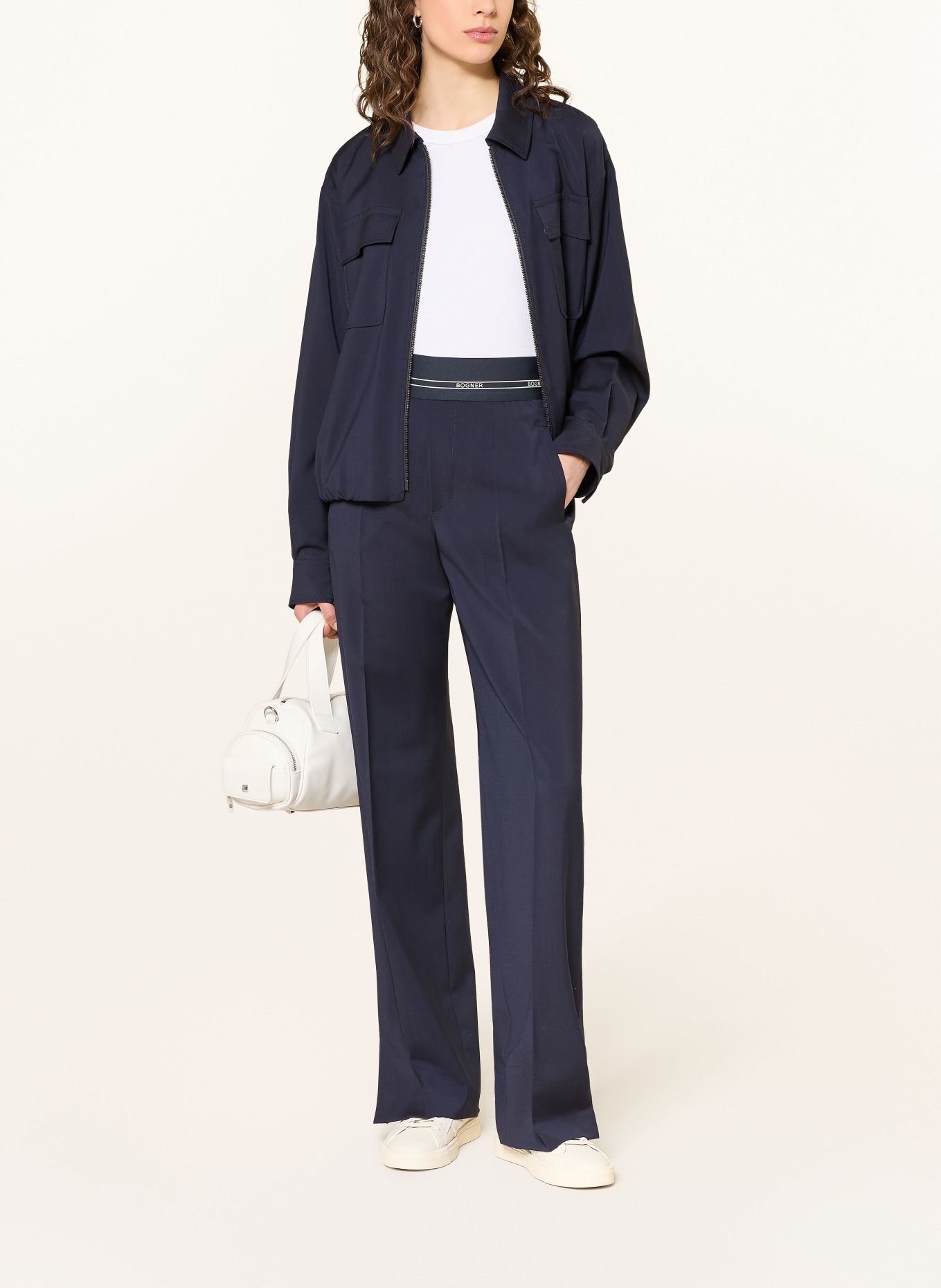 BOGNER Kalhoty Marlene TERRY: TMAVĚ MODRÁ