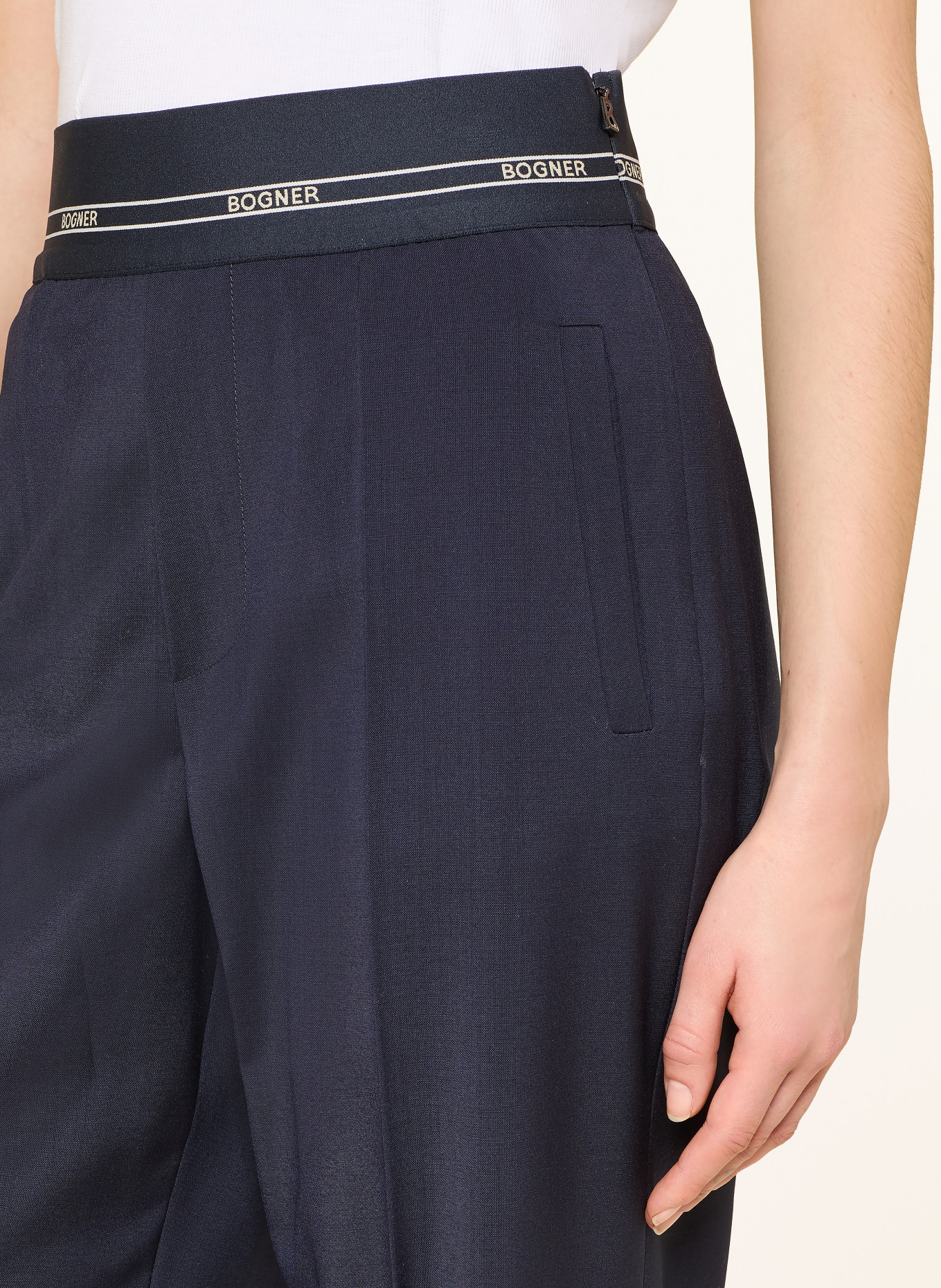 BOGNER Kalhoty Marlene TERRY: TMAVĚ MODRÁ