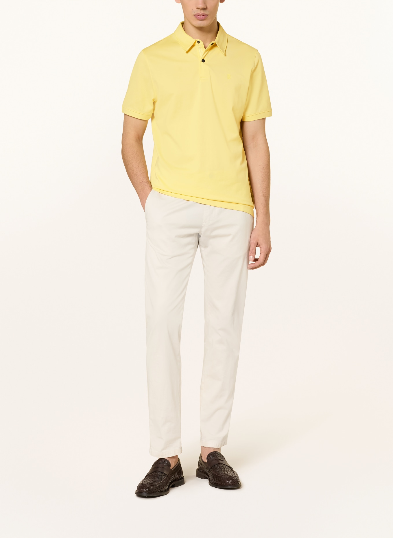 BOGNER Piqué-Poloshirt TIMO: GELB