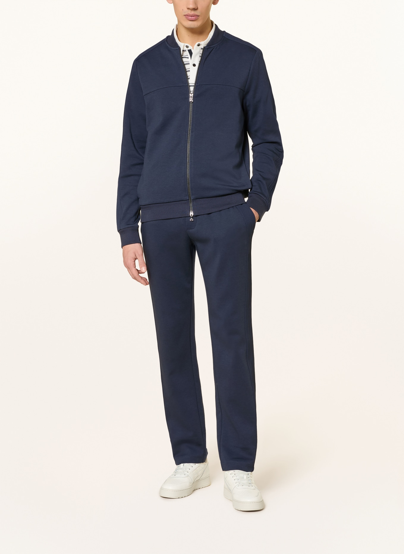 BOGNER Sweatjacke LENNOX: DUNKELBLAU