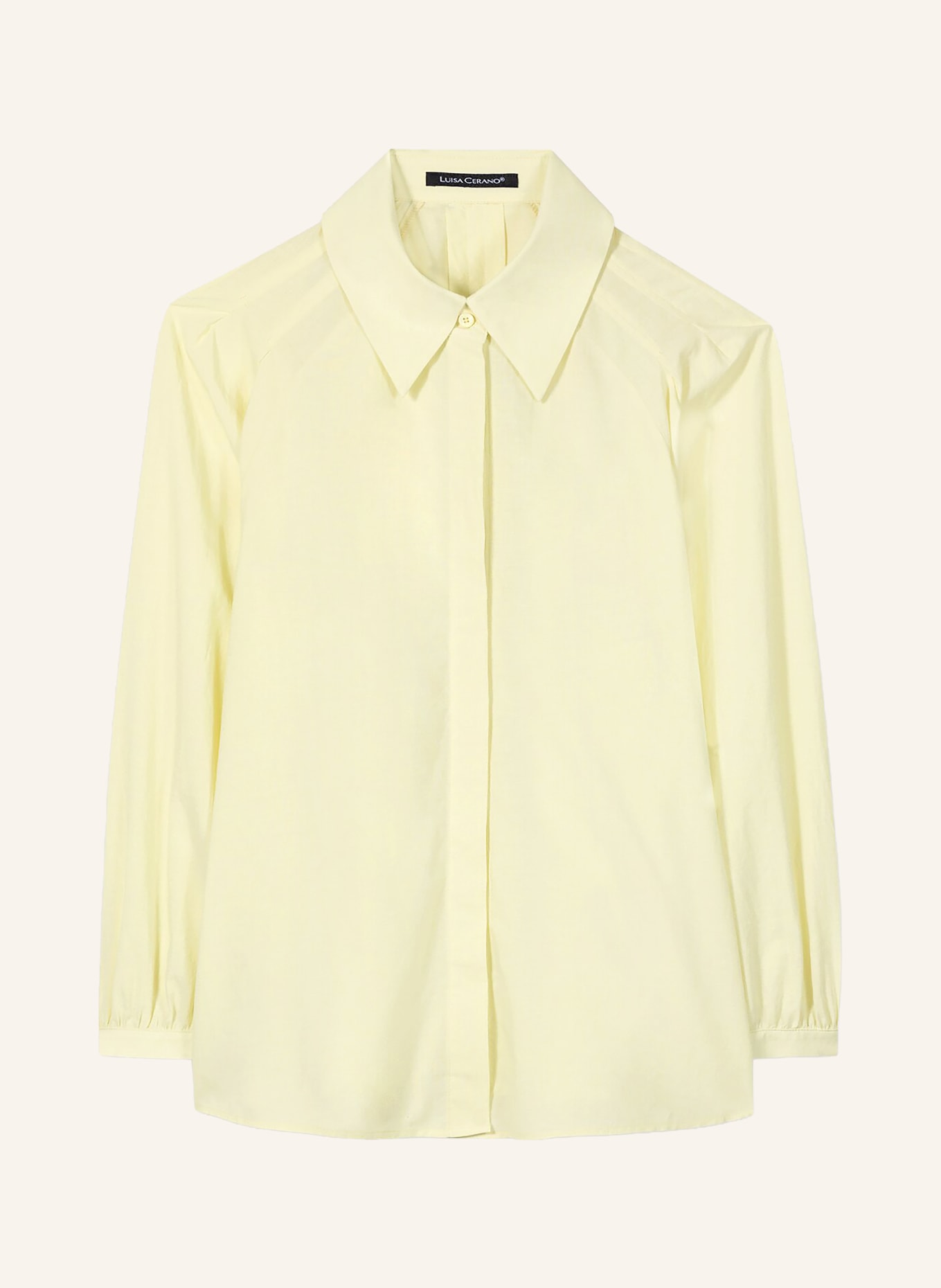 LUISA CERANO Hemdbluse: HELLGELB