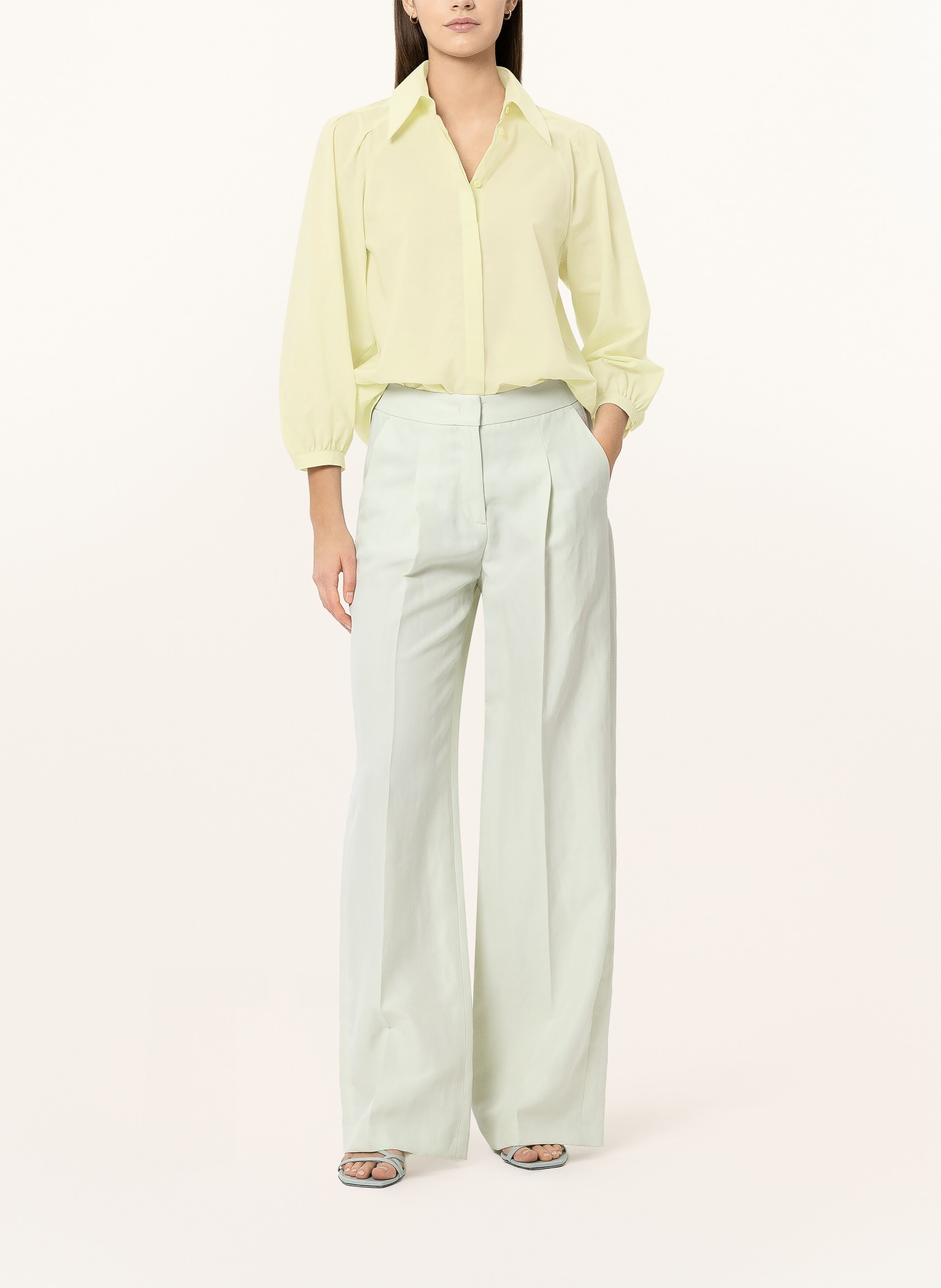 LUISA CERANO Hemdbluse: HELLGELB