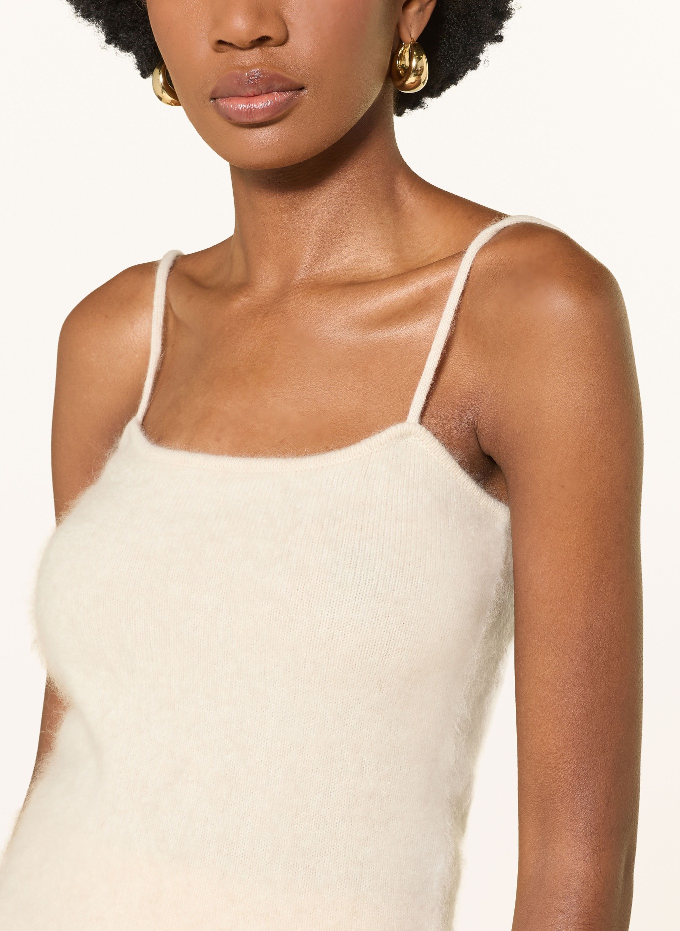 ALMADA LABEL Stricktop LUCY aus Cashmere: BEIGE