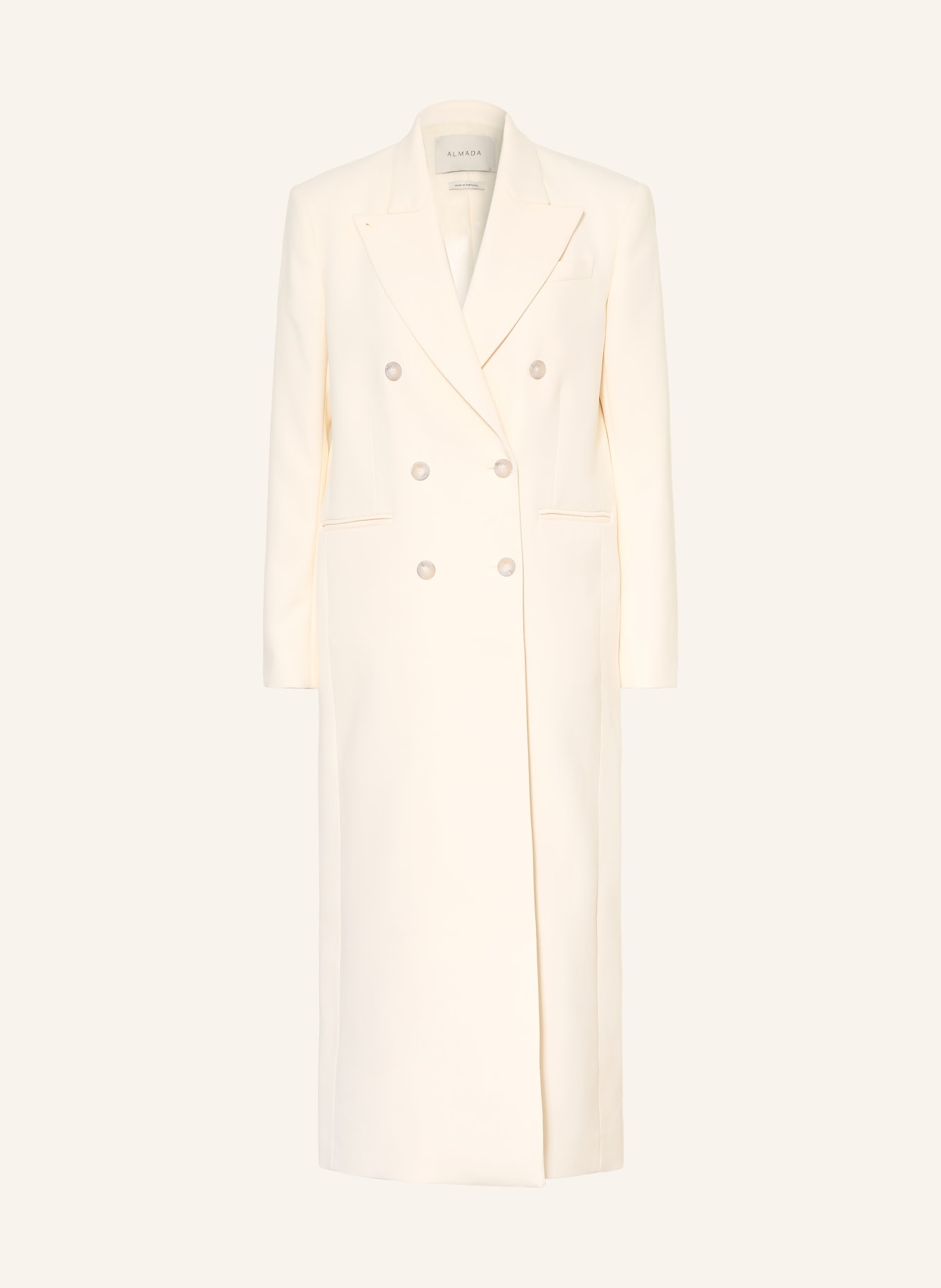ALMADA LABEL MARGOT coat: CREAM