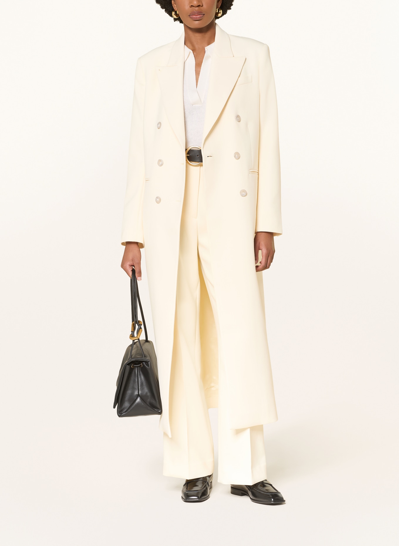 ALMADA LABEL MARGOT coat: CREAM