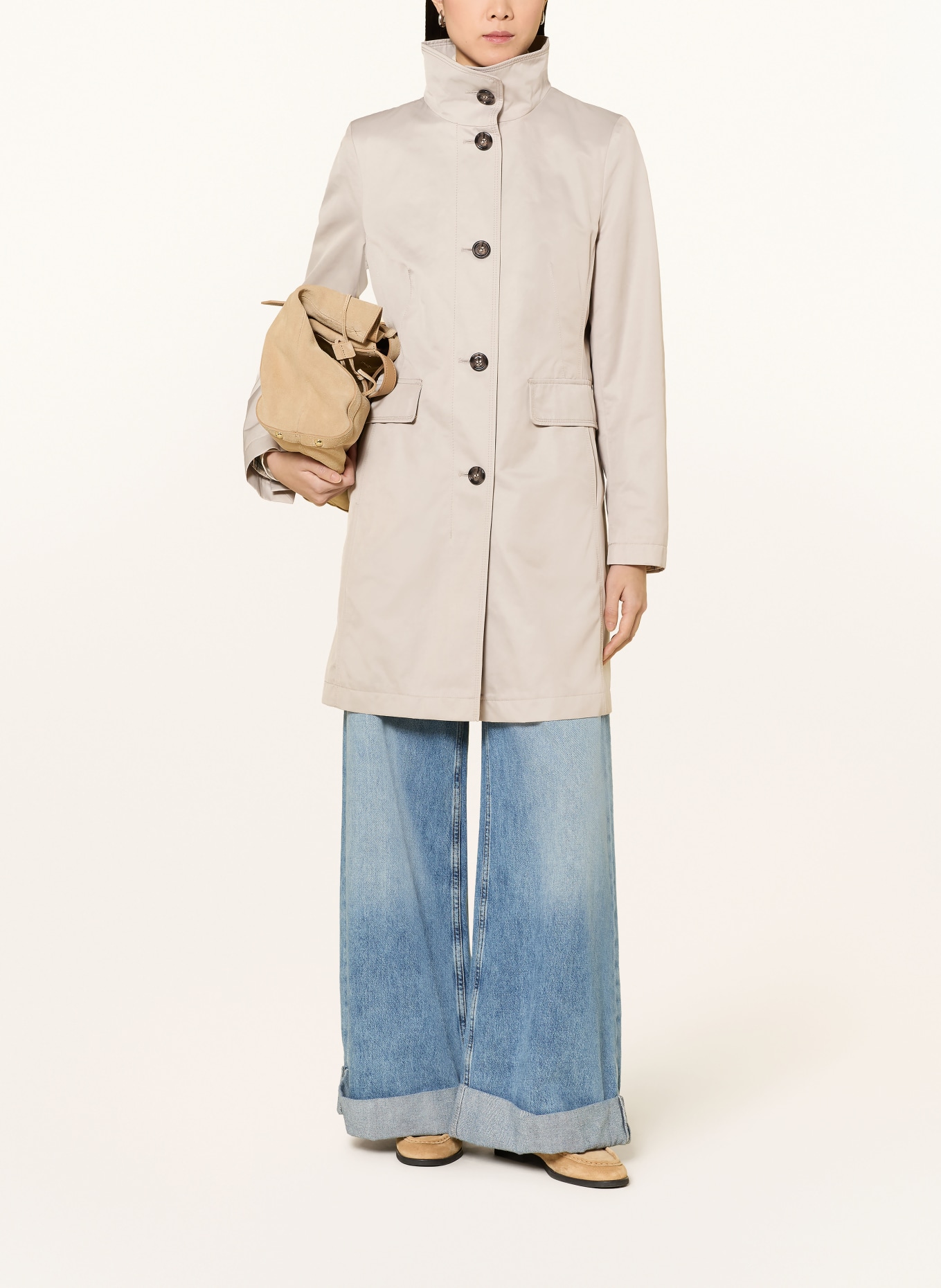 GIL BRET plášť: BÉŽOVÁ