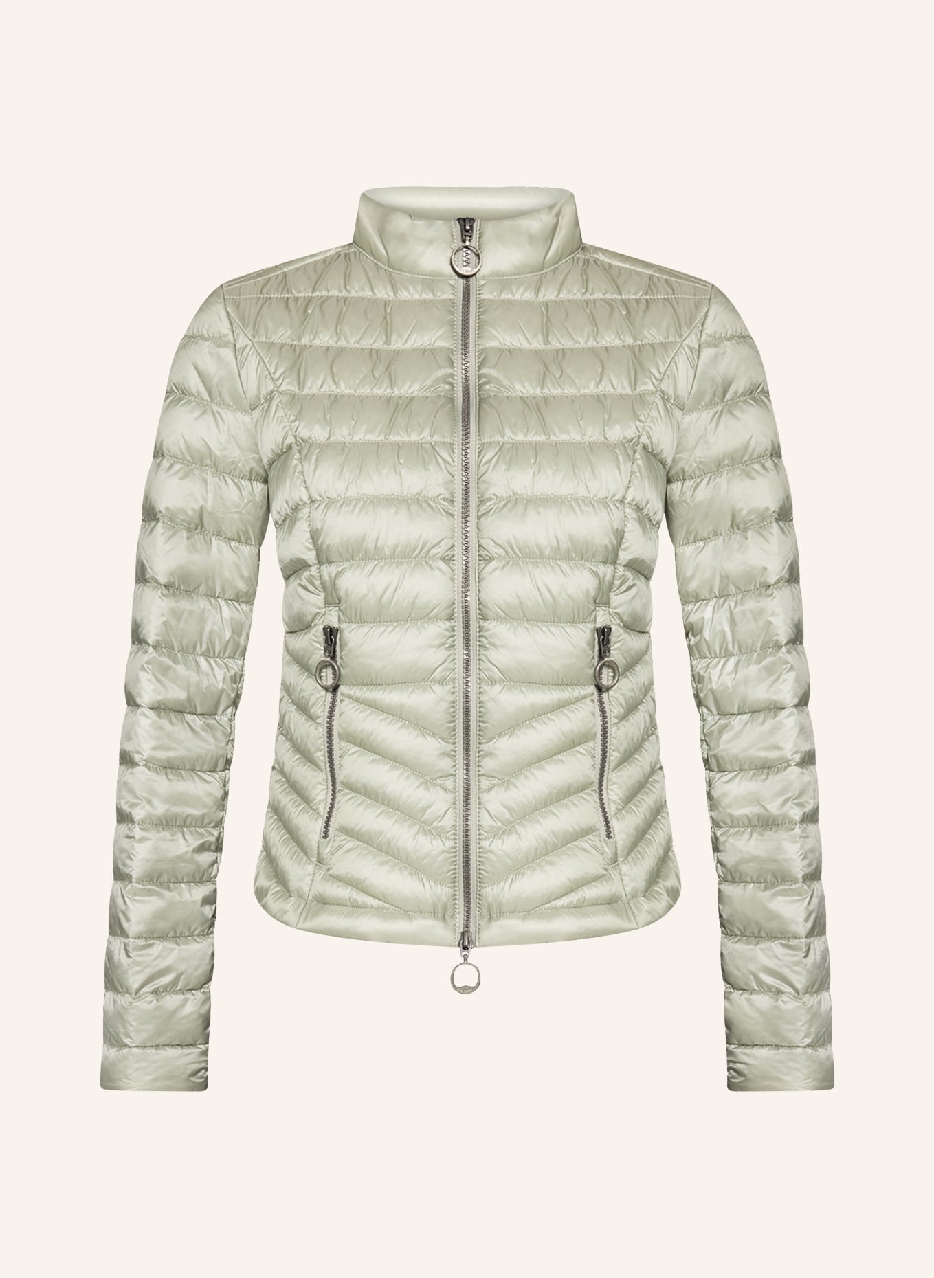 GIL BRET prošívaná bunda: SVĚTLE ZELENÁ