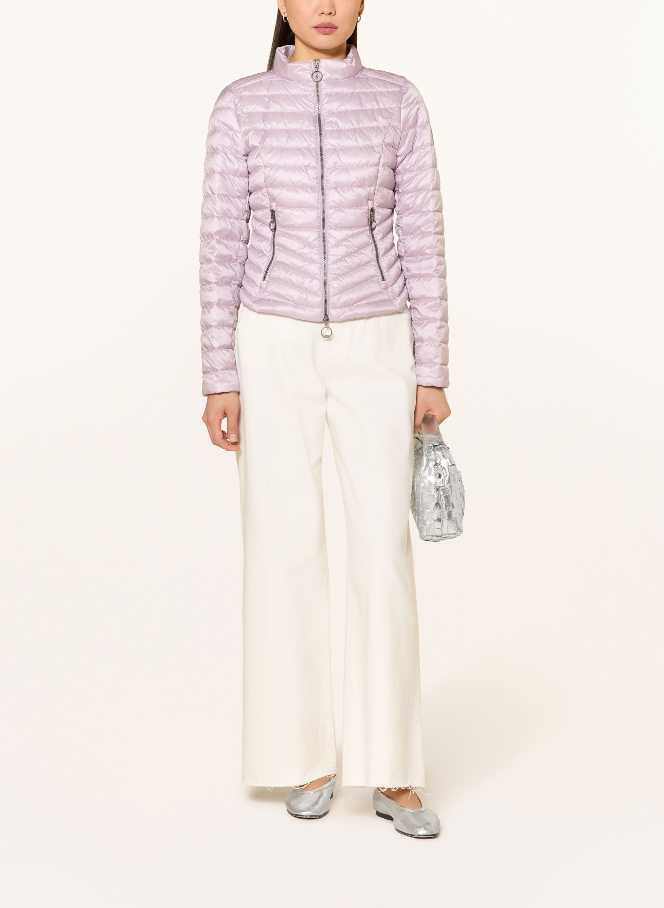 GIL BRET prošívaná bunda: SVĚTLE RŮŽOVÁ