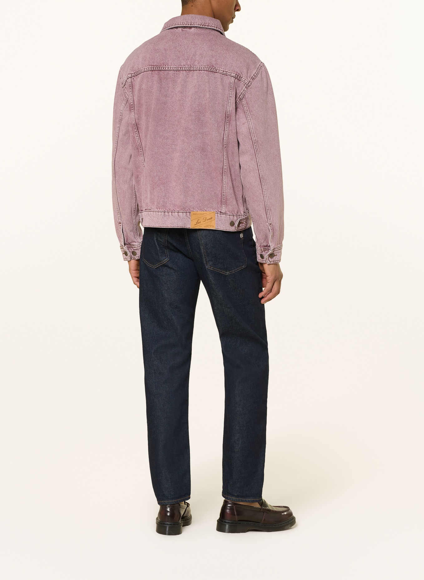 LES DEUX Džínová bunda RALLY: 643 LIGHT PINK DENIM WASH