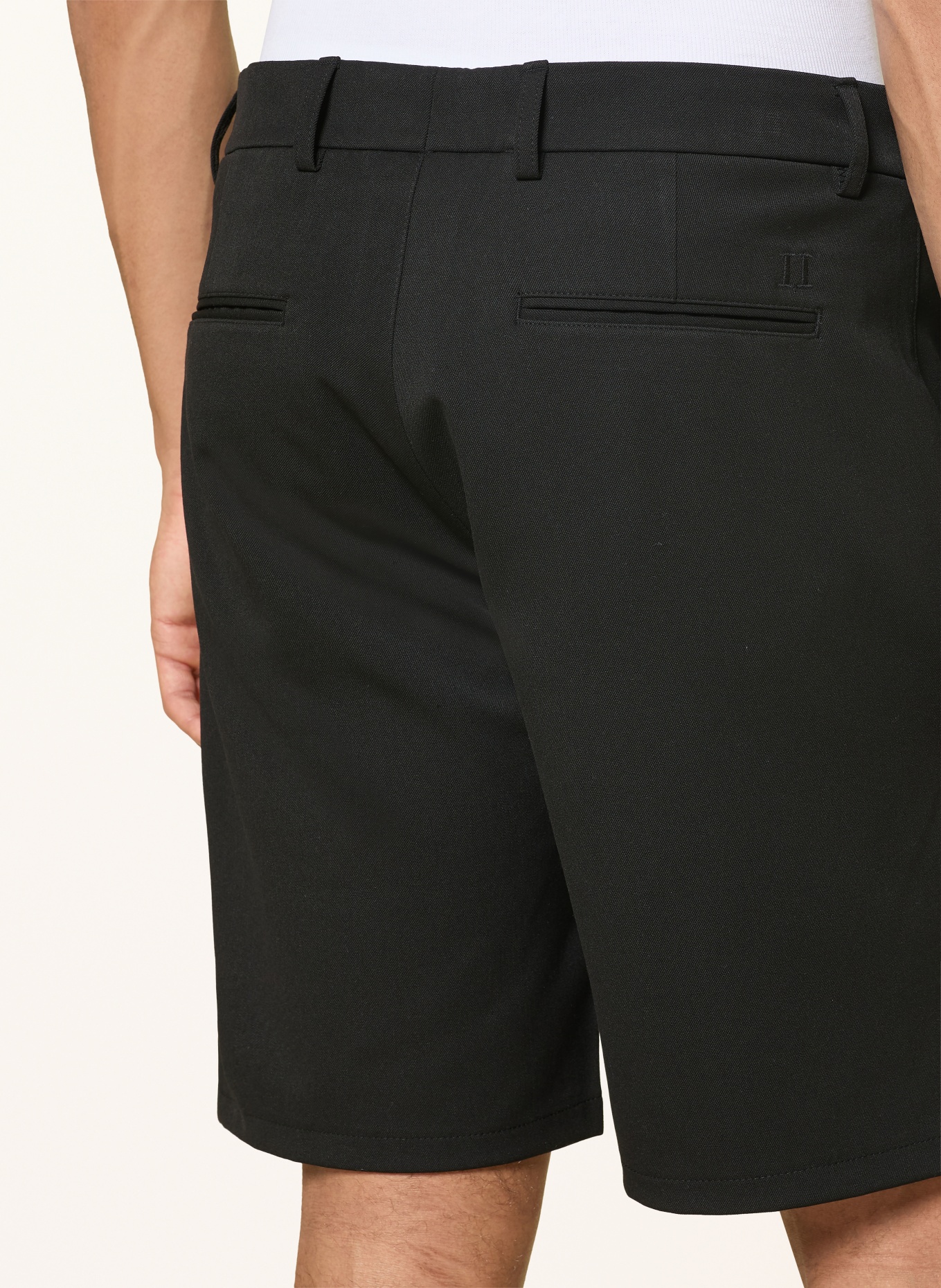 LES DEUX Chinoshorts: SCHWARZ