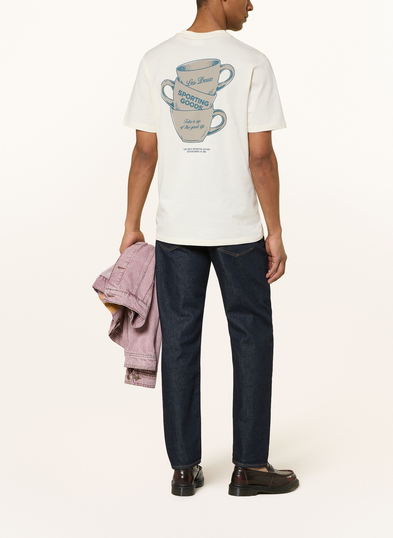 LES DEUX BEN T-shirt: CREAM